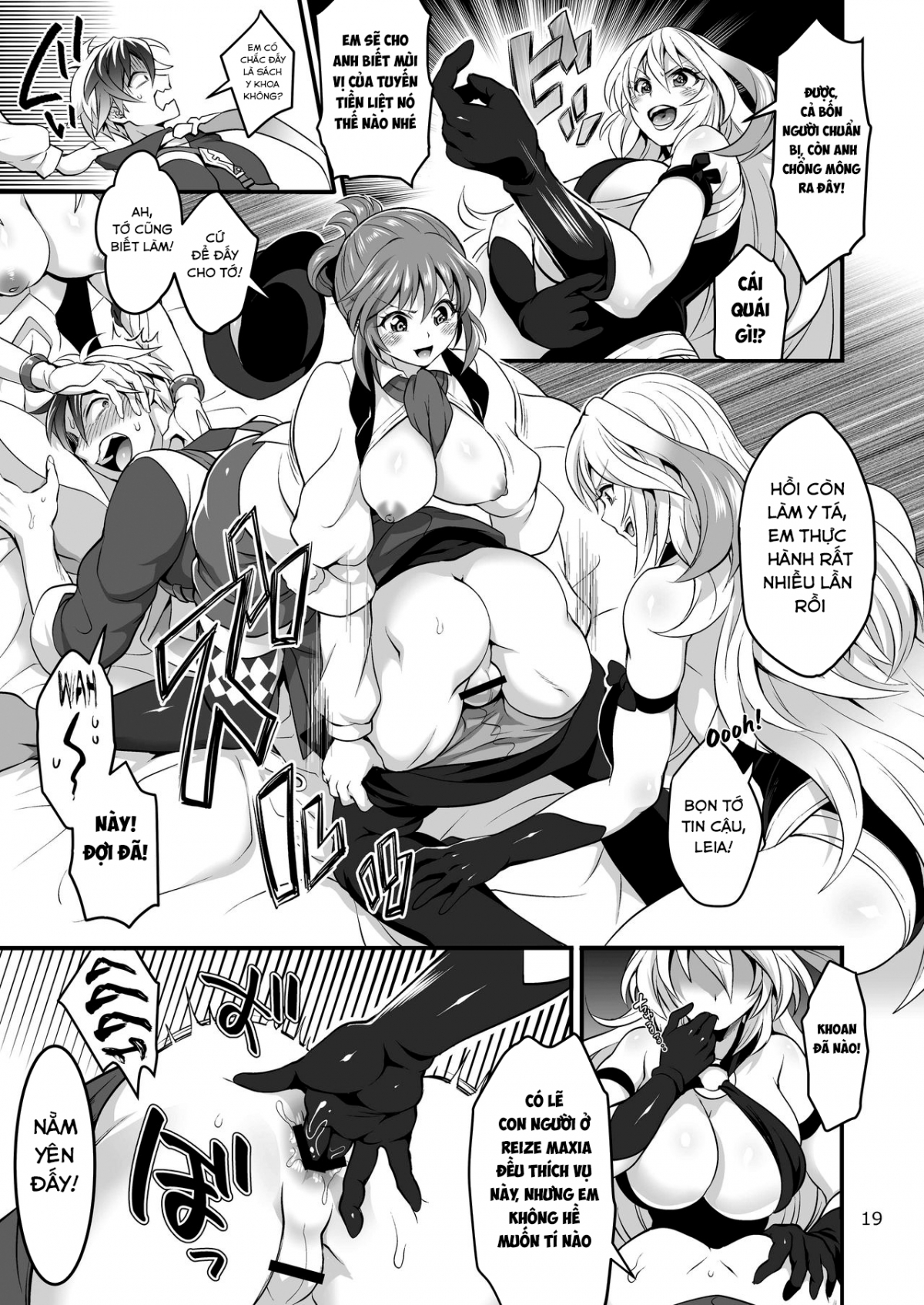 Đọc truyện hentai Happou Bijin Kyoku (Tales of Xillia) - Chap 1