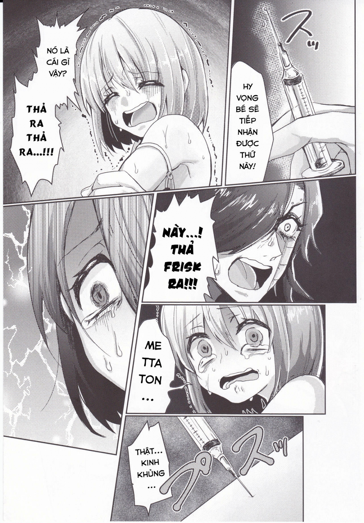 Đọc truyện hentai Metaton no Koibito desu ga Haka no Itami wa Tanin de Shirimashita (Undertale) - Oneshot