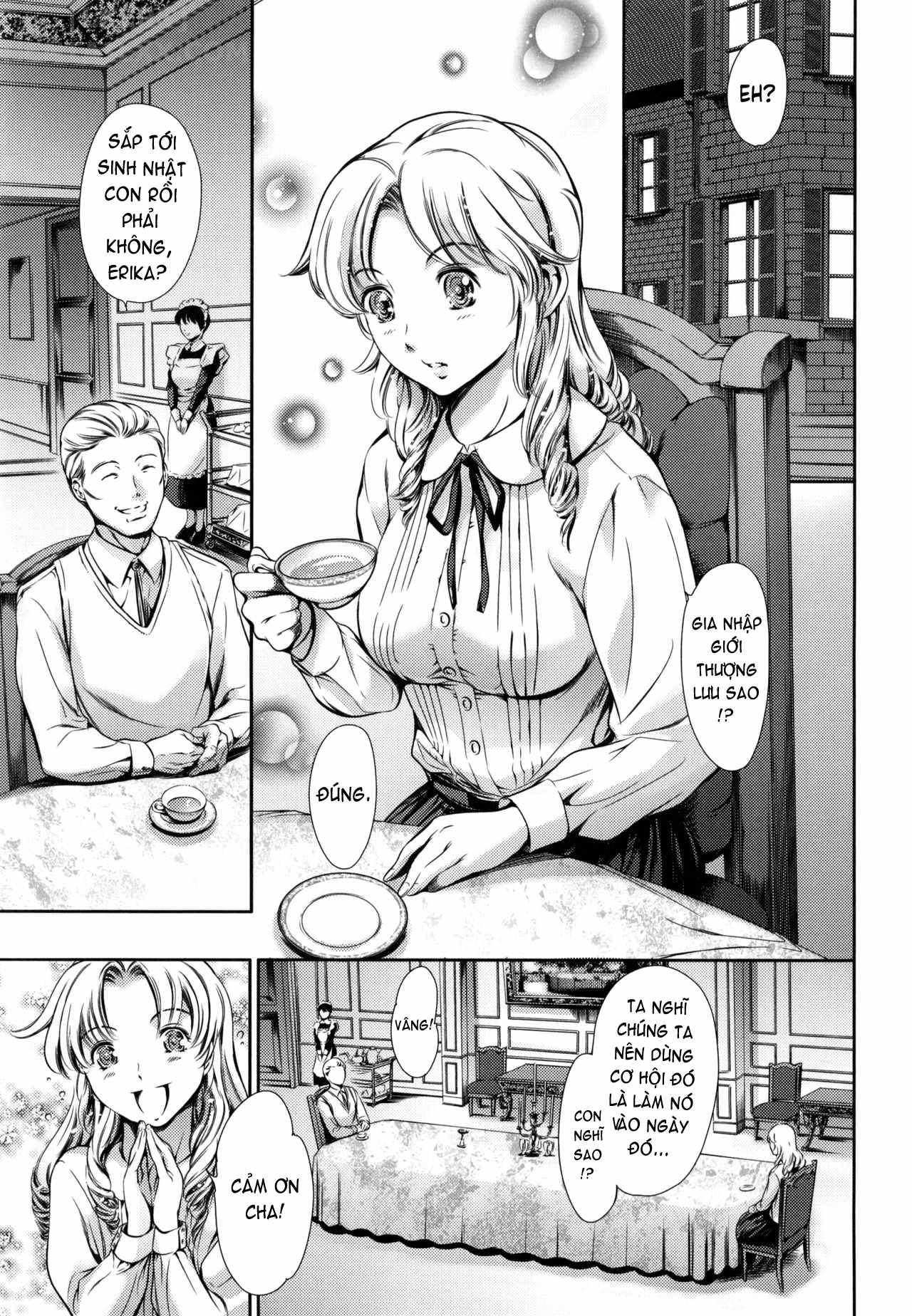 Đọc truyện hentai Houkago Dorei Club +1 - Chap 7