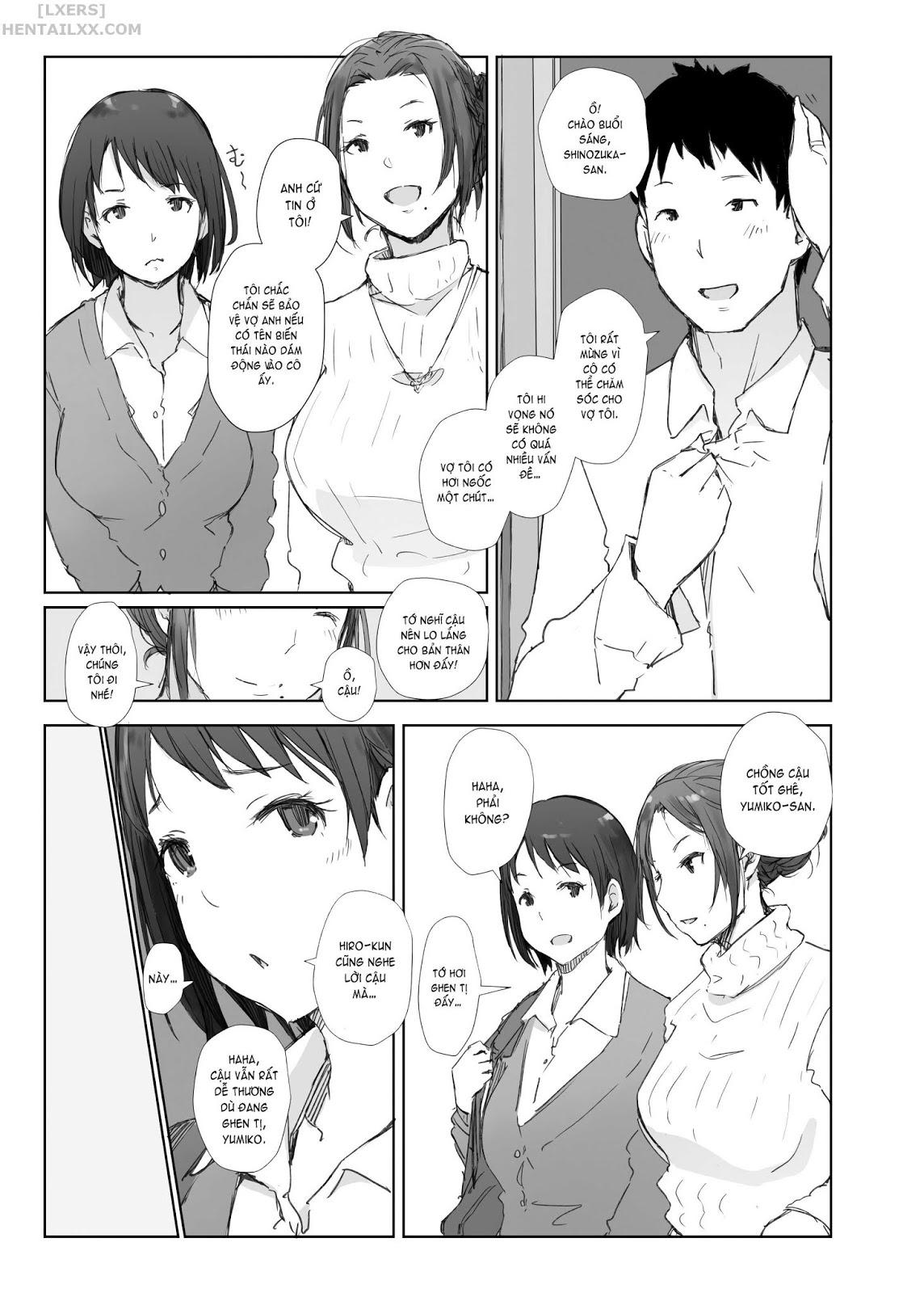 Đọc truyện hentai Netorareta Hitozuma to Netorareru Hitozuma - Chap 1