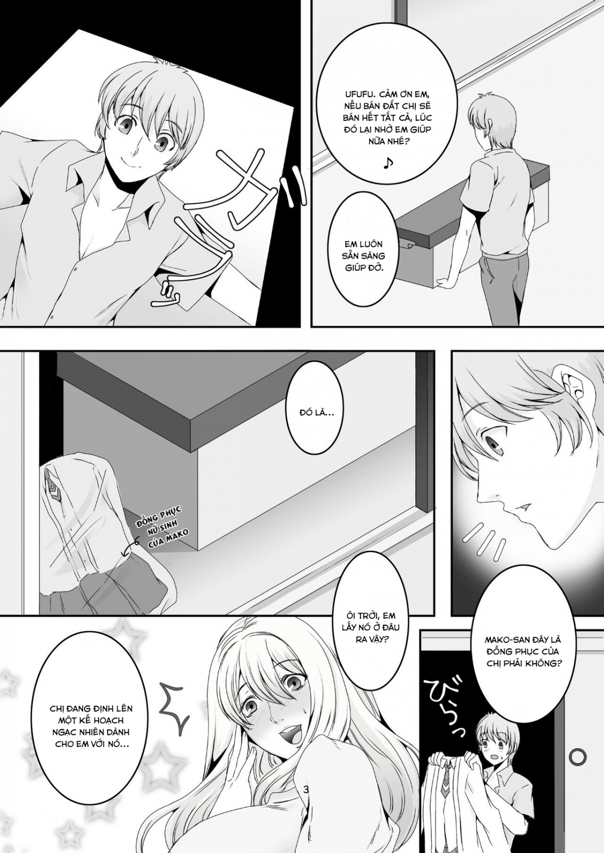 Đọc truyện hentai Oku-sama wa Moto Yariman - Chap 4