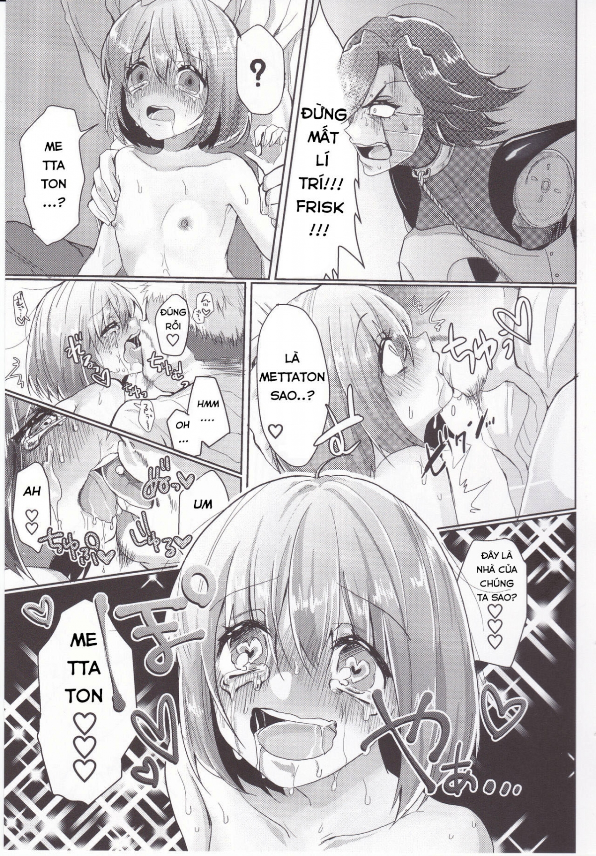 Đọc truyện hentai Metaton no Koibito desu ga Haka no Itami wa Tanin de Shirimashita (Undertale) - Oneshot