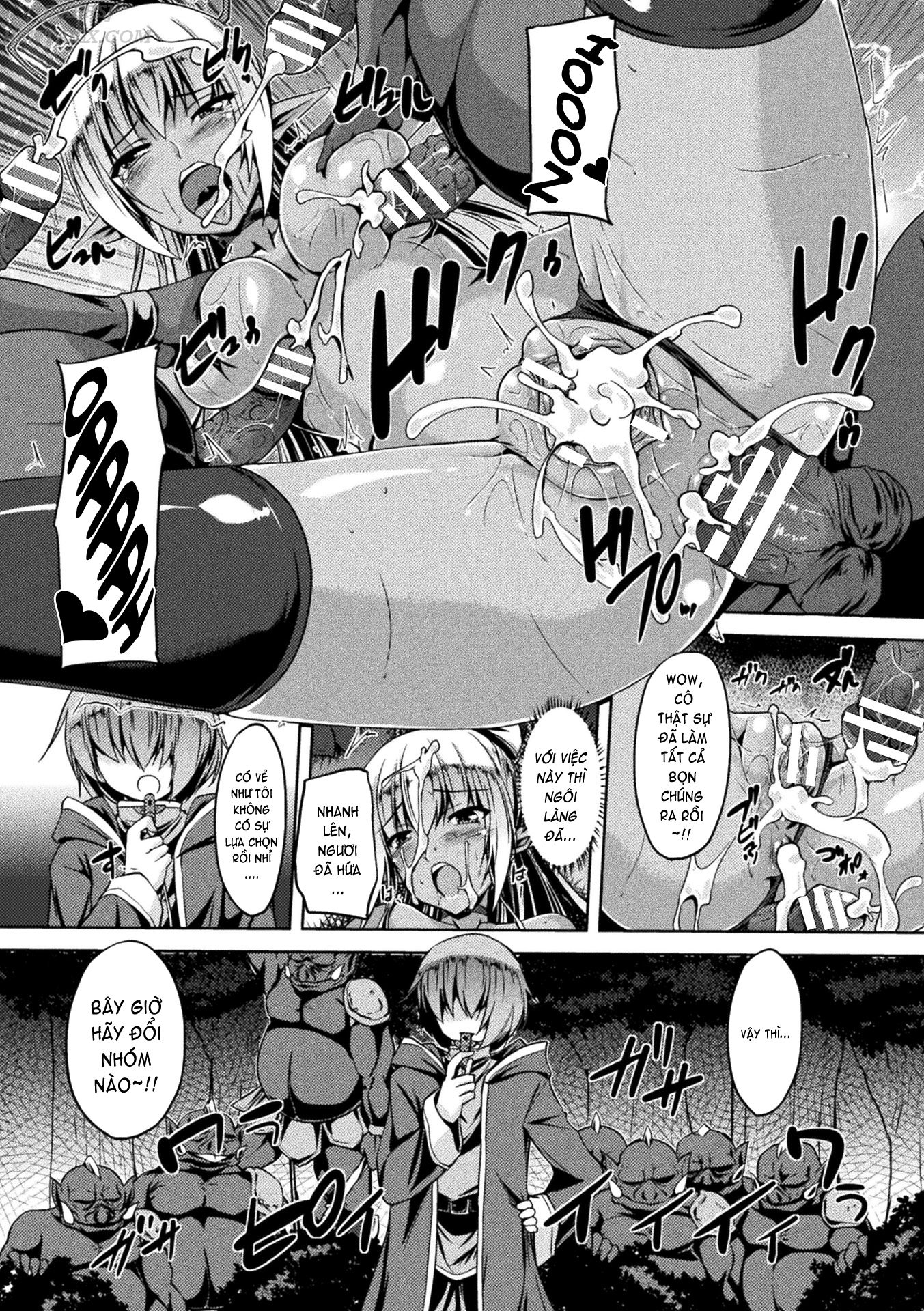 Đọc truyện hentai Gang-Raped Dark Elf - Oneshot