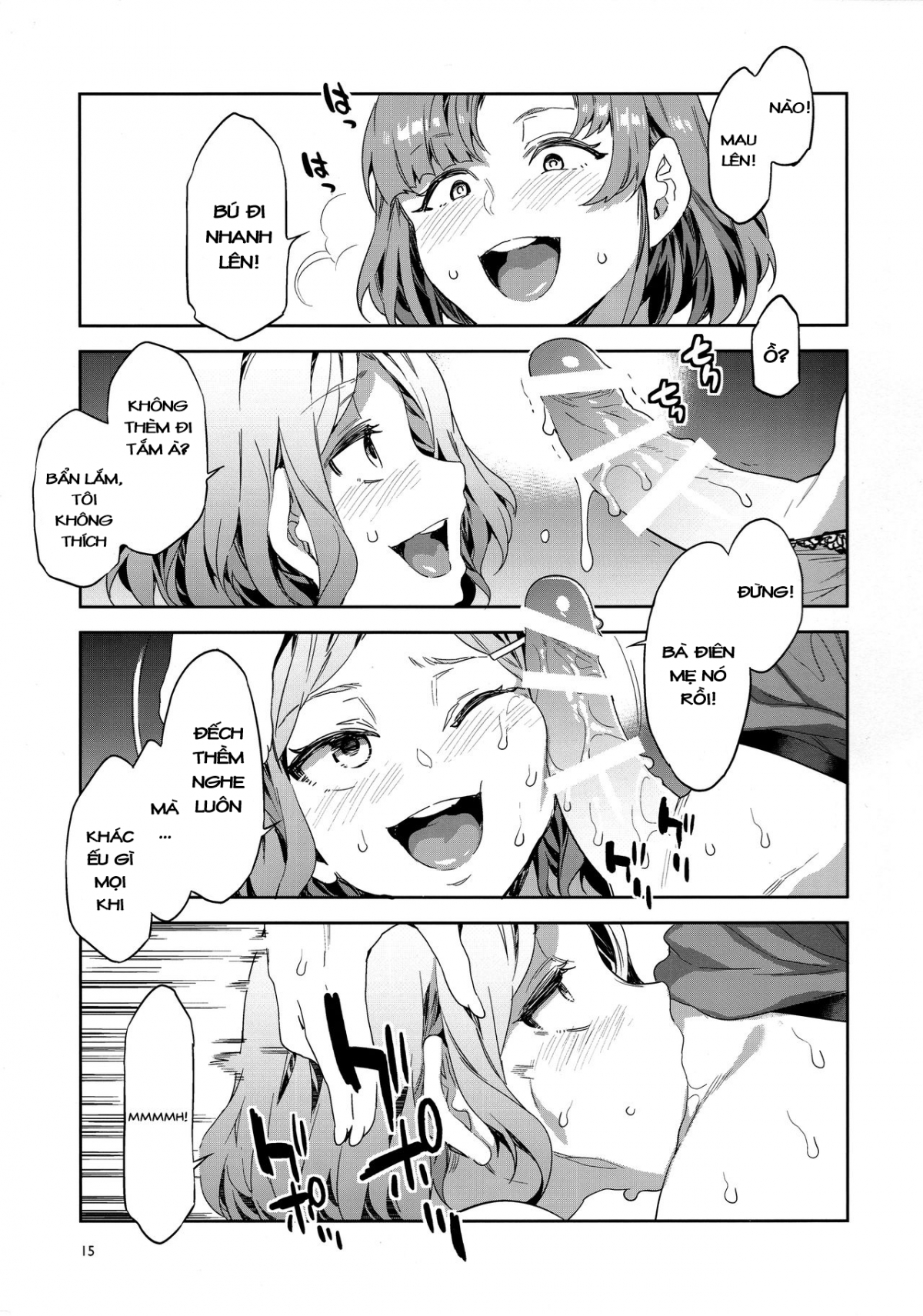 Đọc truyện hentai Futanari Shufu no Onaho - Chap 1