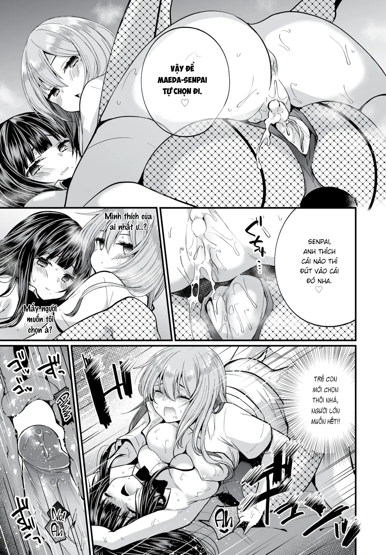 Đọc truyện hentai Gái Ngoan Lớp Tôi Hoá Ra Lại Là Dâm Nữ!? - Chap 8 - Chị Chị Em Em