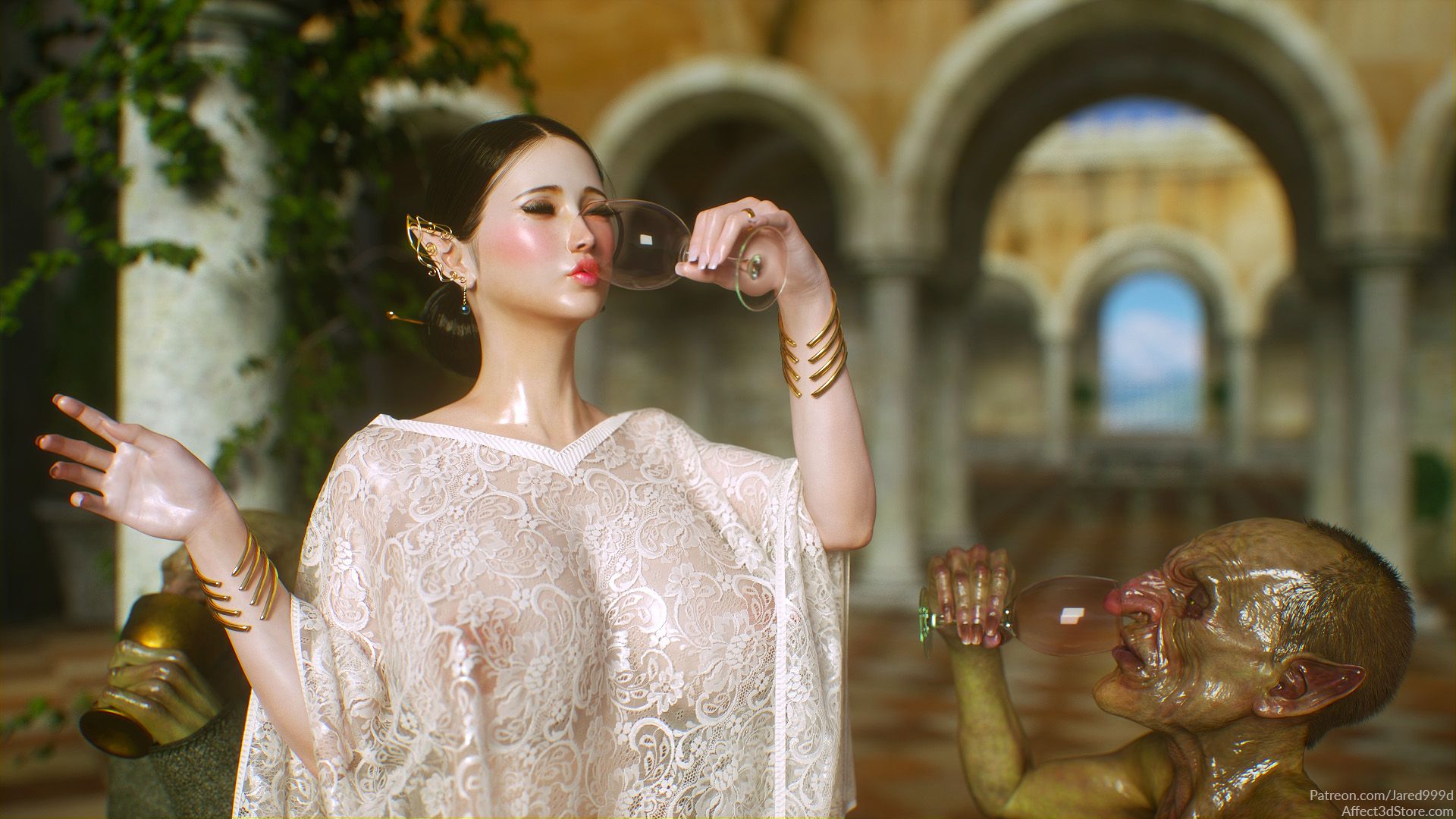 Đọc truyện hentai Elf Slave Chapter 5: Goblin Bride Main Set