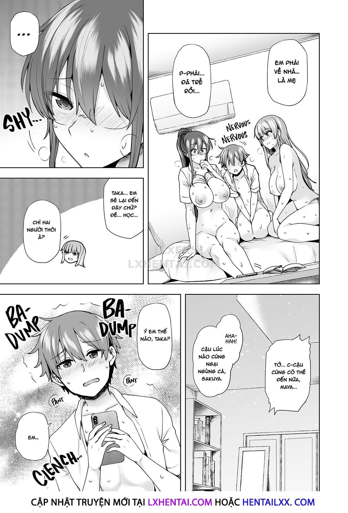Đọc truyện hentai Onee-chan no Wasuremono o Todoke ni Kita Hazu nanoni - Chap 3 - Away Game