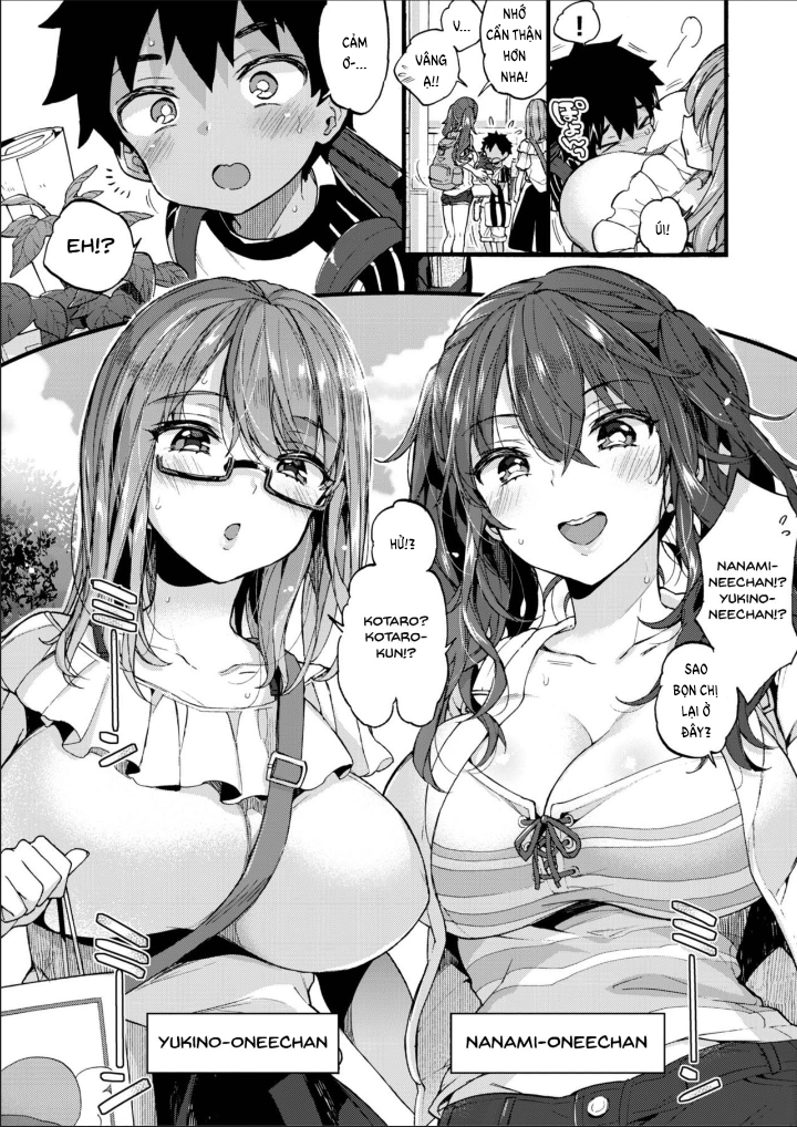Đọc truyện hentai Natsuyasumi mo Itoko no Onee-chan ni Asonde moraimashita. - Oneshot.
