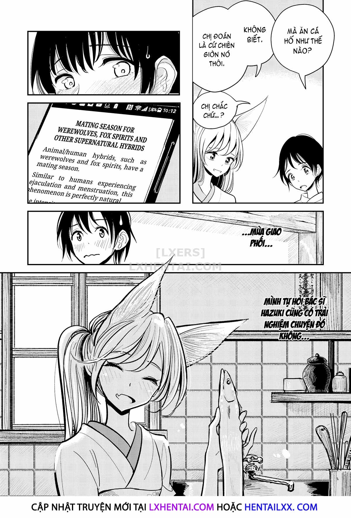 Đọc truyện hentai Hazuki-sensei no Hatsujouki - Chap 1