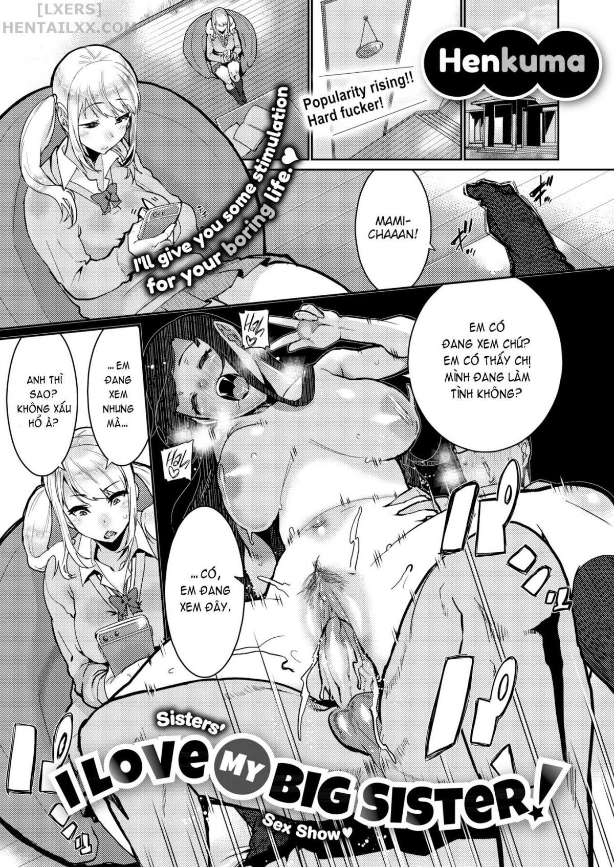 Đọc truyện hentai Libido - Chap 4 - I Love my Big Sister!