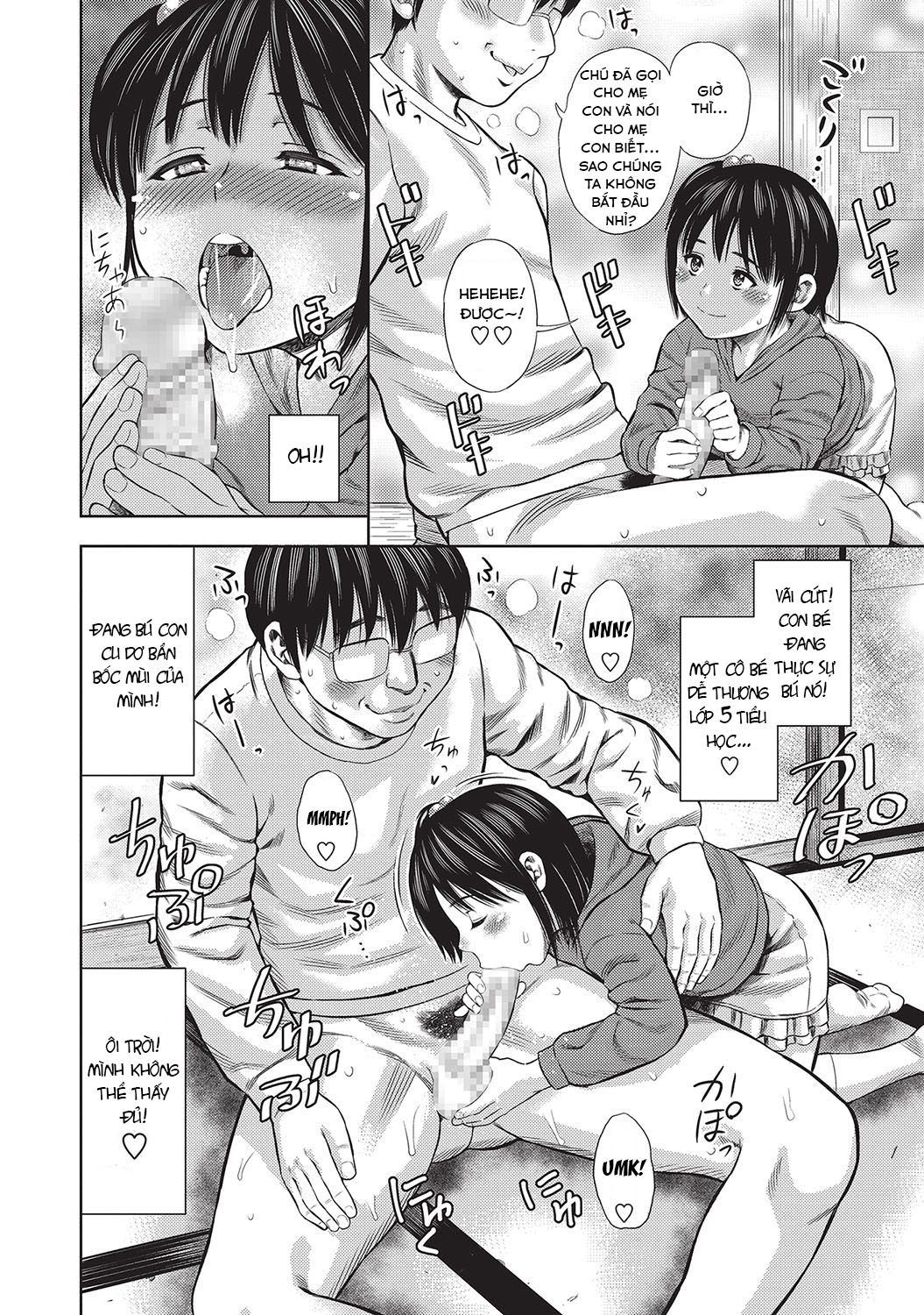 Đọc truyện hentai Ba đứa bé là chú của tôi - Oneshot