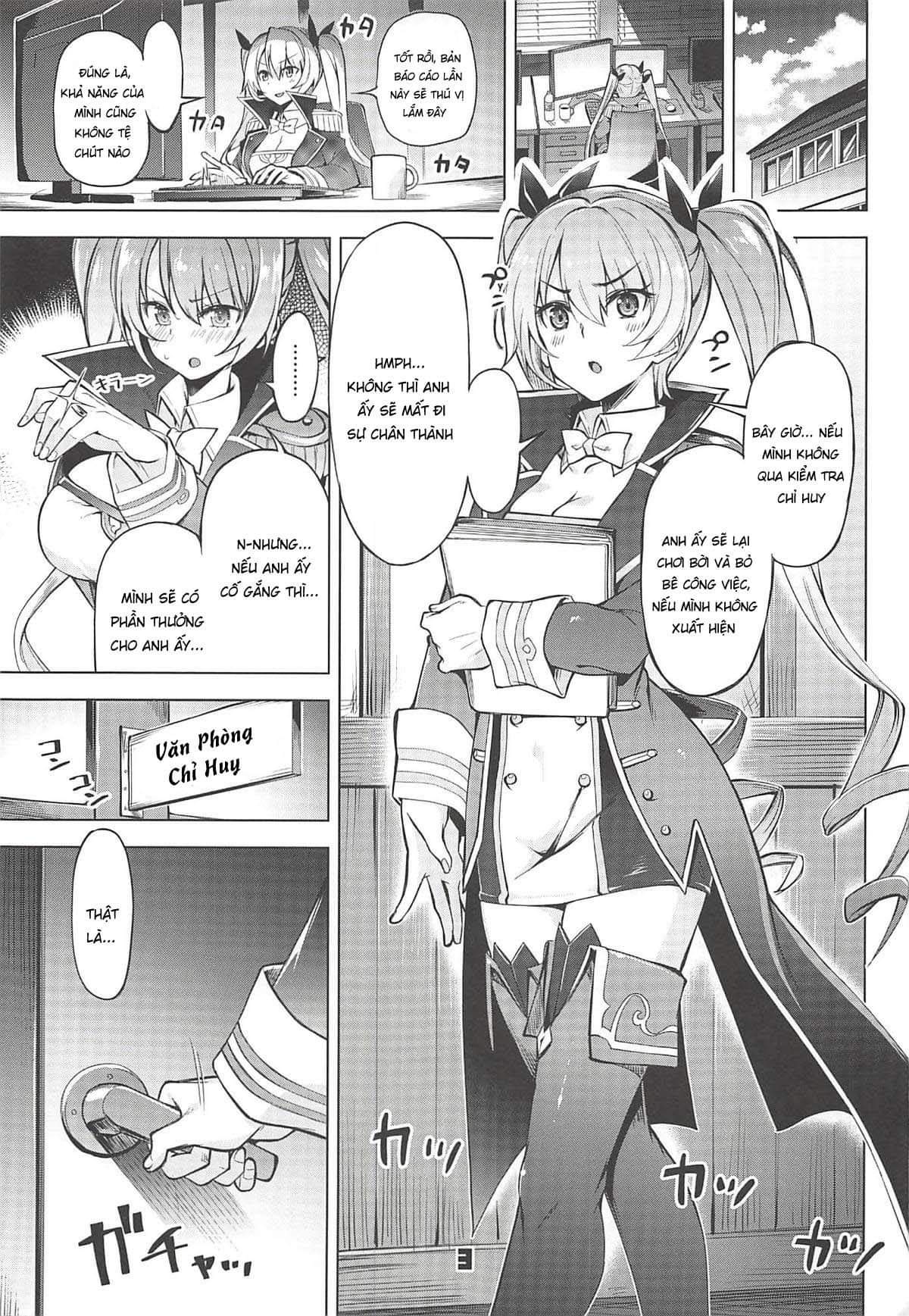 Đọc truyện hentai Rodney Shite Nelson (Azur Lane) - Oneshot