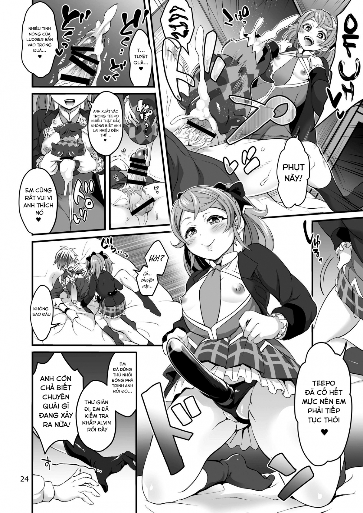 Đọc truyện hentai Happou Bijin Kyoku (Tales of Xillia) - Chap 1