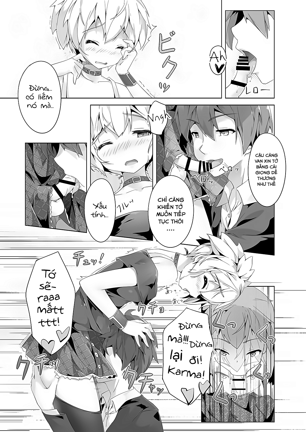 Đọc truyện hentai Ansatsu Otokonoko Kyoushitsu - Oneshot