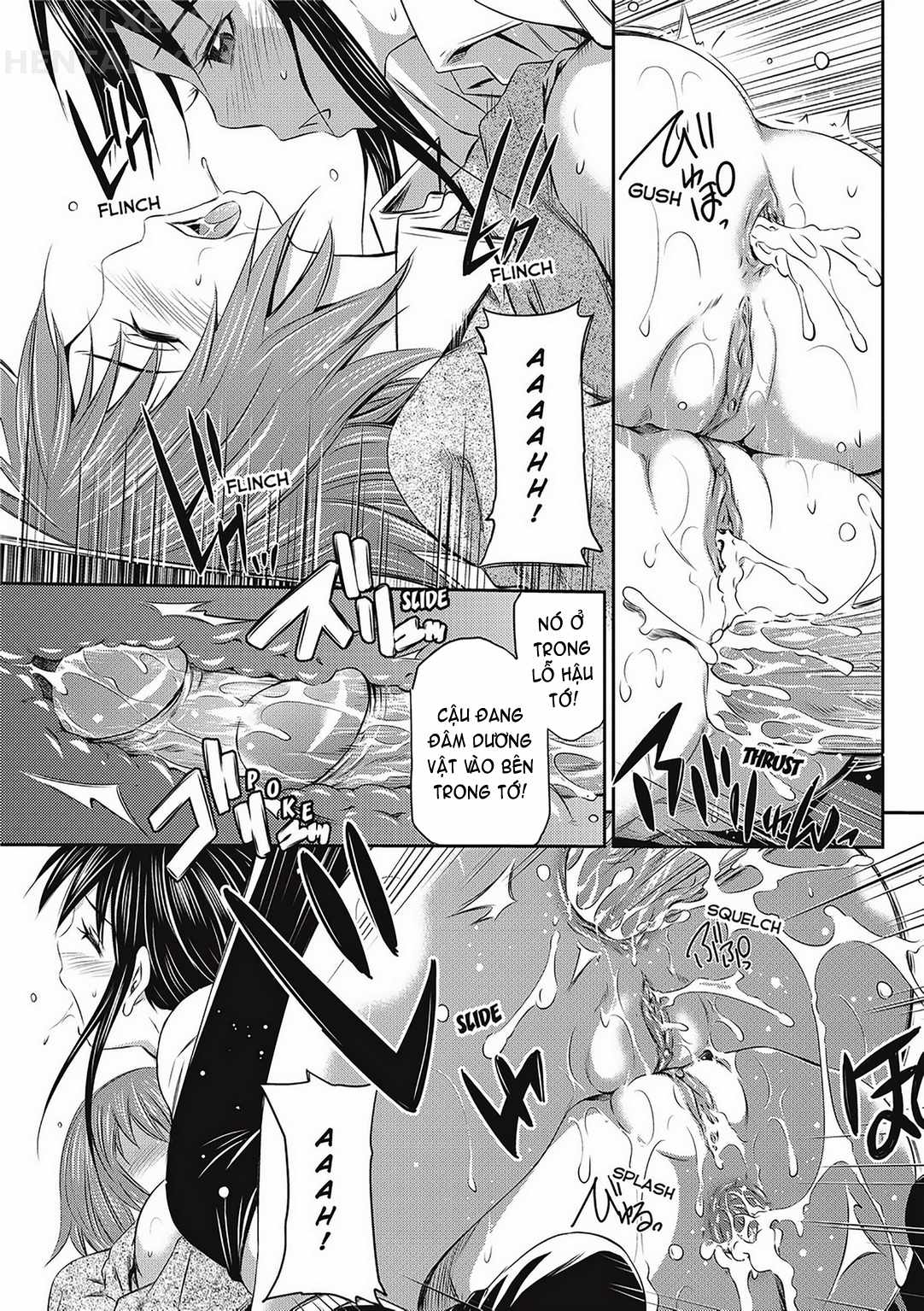 Đọc truyện hentai Peachy Triangle - Chap 4