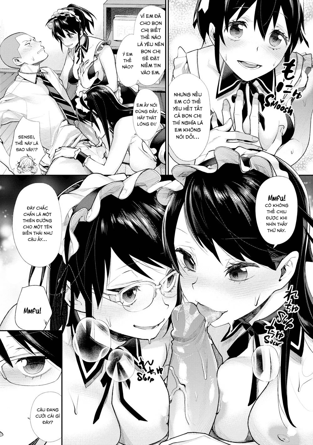 Đọc truyện hentai Lạc và CLB của những coi gái Otaku - Chap 7 [END]