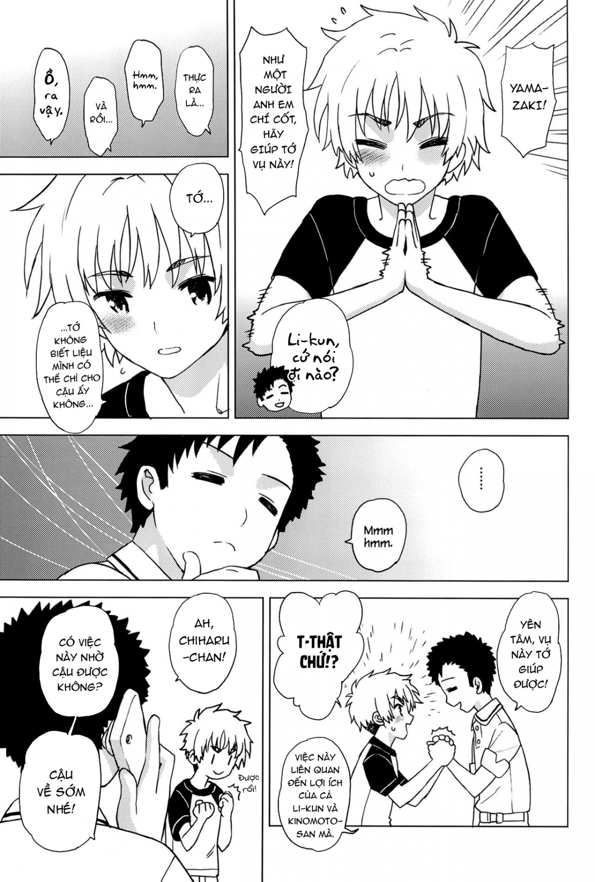 Đọc truyện hentai Dạy tớ đi! Syaoran-kun (Cardcaptor Sakura) - Oneshot