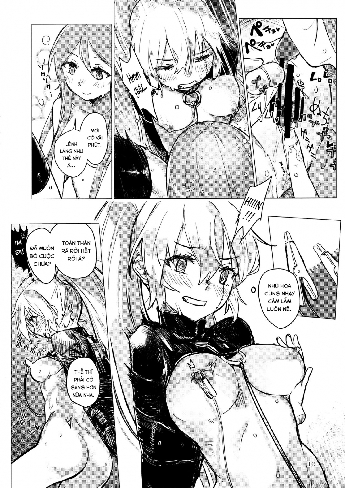 Đọc truyện hentai Yakousei no Shoujo Futari - Oneshot
