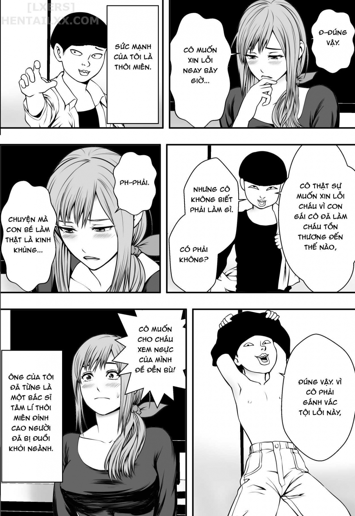 Đọc truyện hentai Mẹ thành chó, con gái thành chậu hoa. - Oneshot