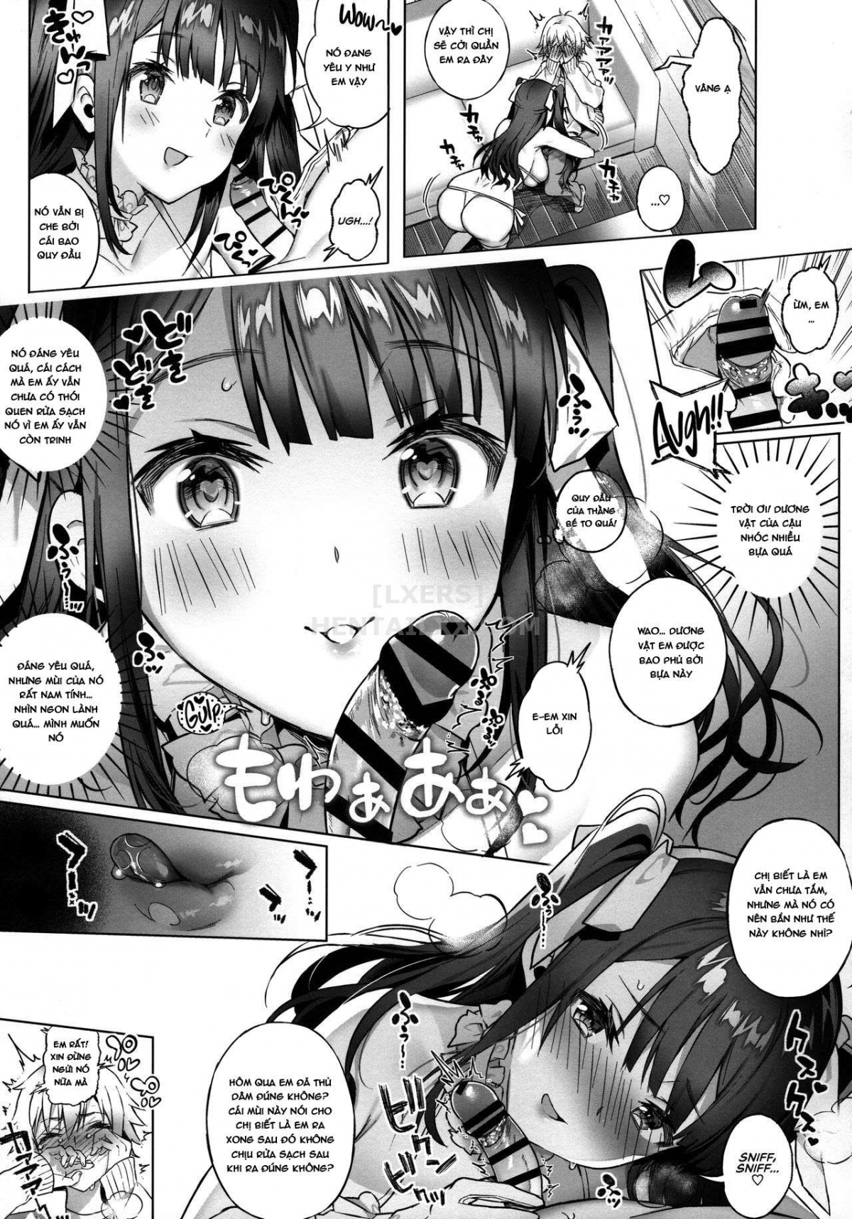 Đọc truyện hentai Off-Pako Onee-San Wa Gaman Ga Dekinai - Oneshot