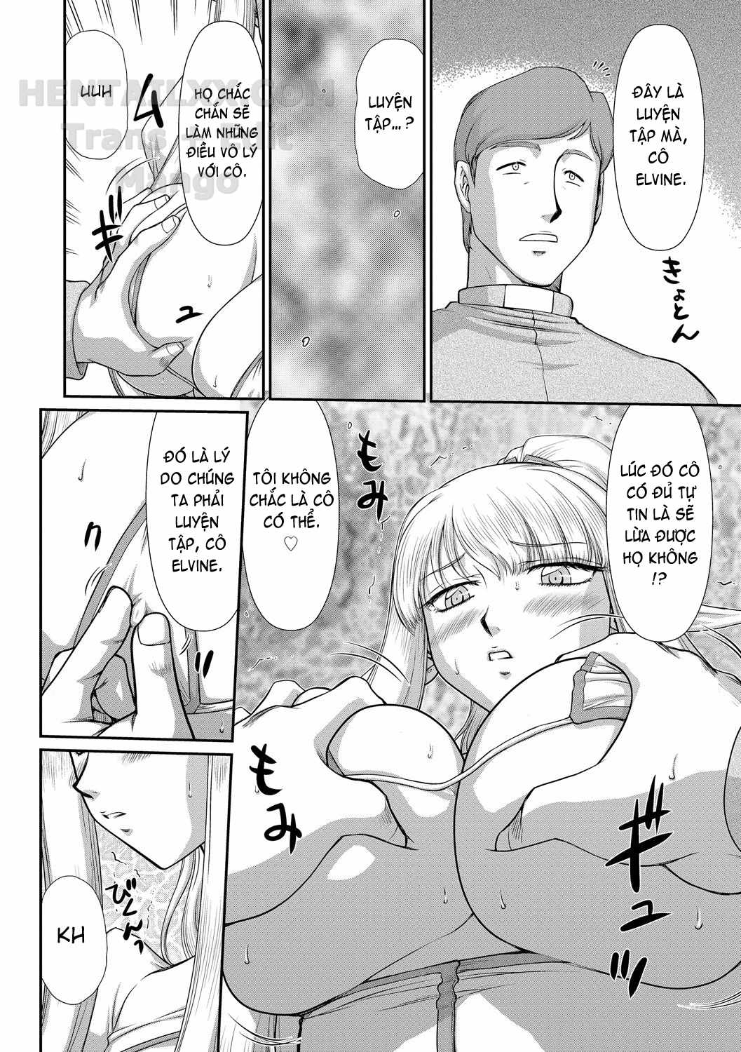 Đọc truyện hentai Inraku No Seijo Elvine - Chap 8