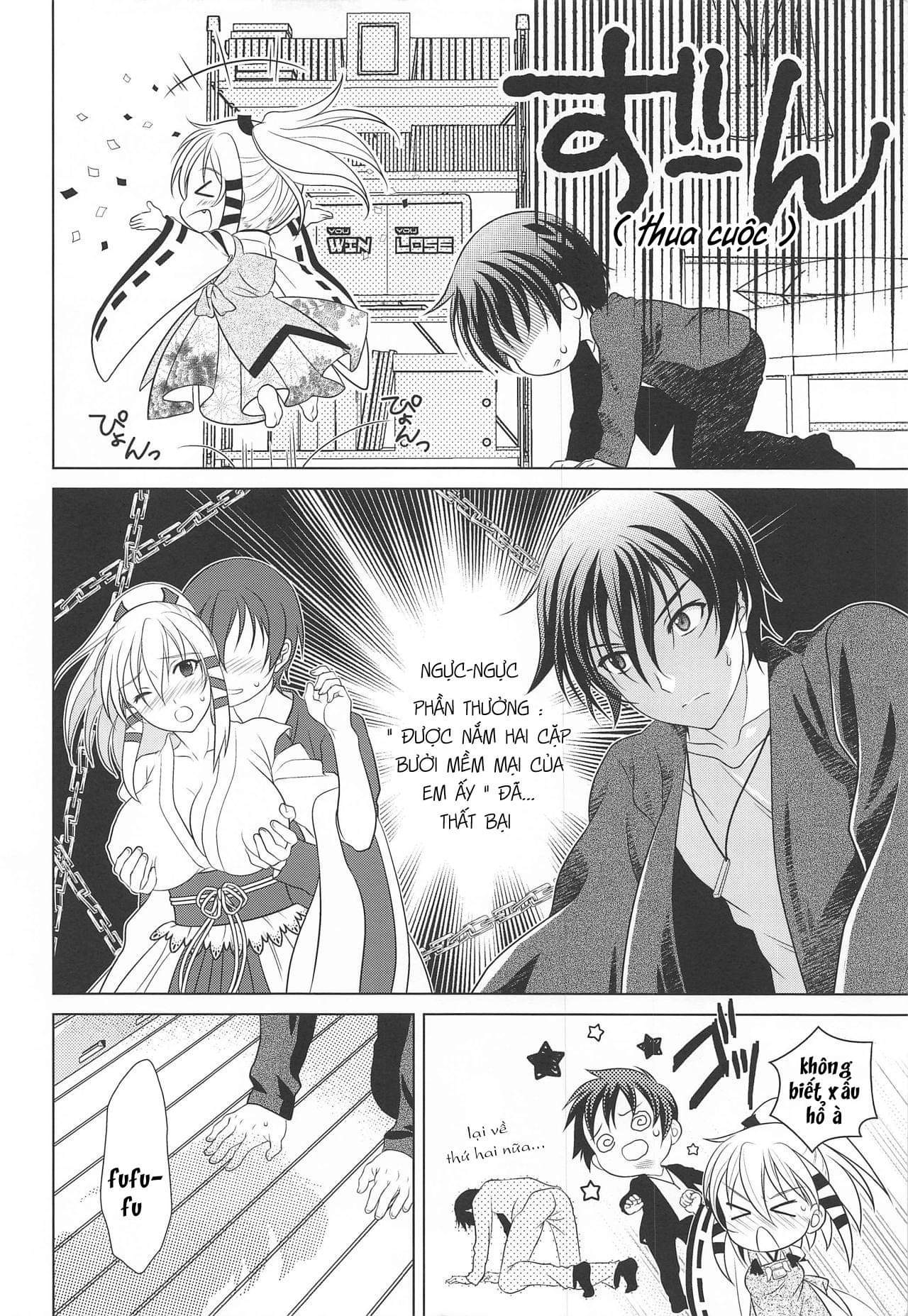 Đọc truyện hentai Otomege no Serifu wa Genjitsu de wa Tsukaenai (Inari, Konkon, Koi Iroha.) - Ngọt Ngào
