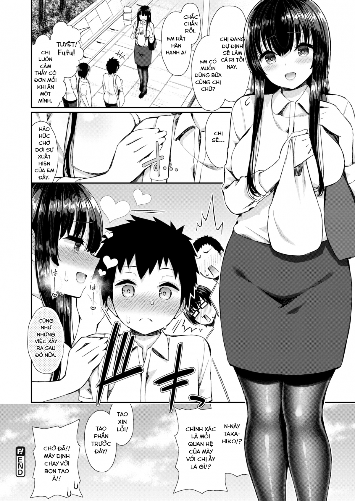 Đọc truyện hentai The Stocking Lady Next Door - Chap 1 ~ The Stocking Lady Next Door