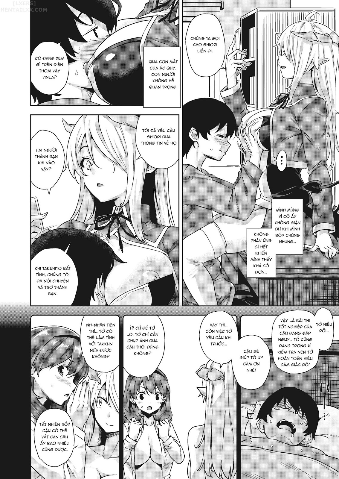 Đọc truyện hentai Akuma De JK! - Chap 2