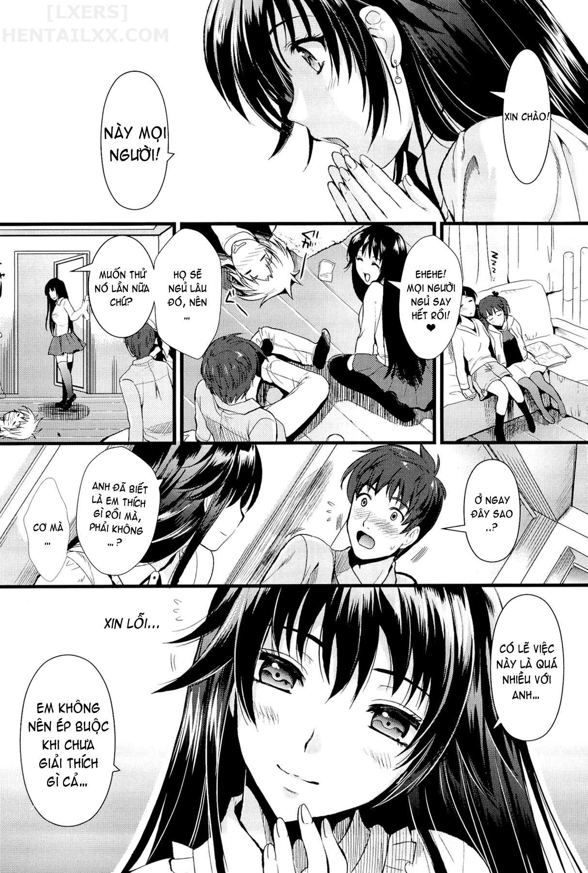 Đọc truyện hentai Boku to Kanojo no Shujuu Kankei - Chap 1