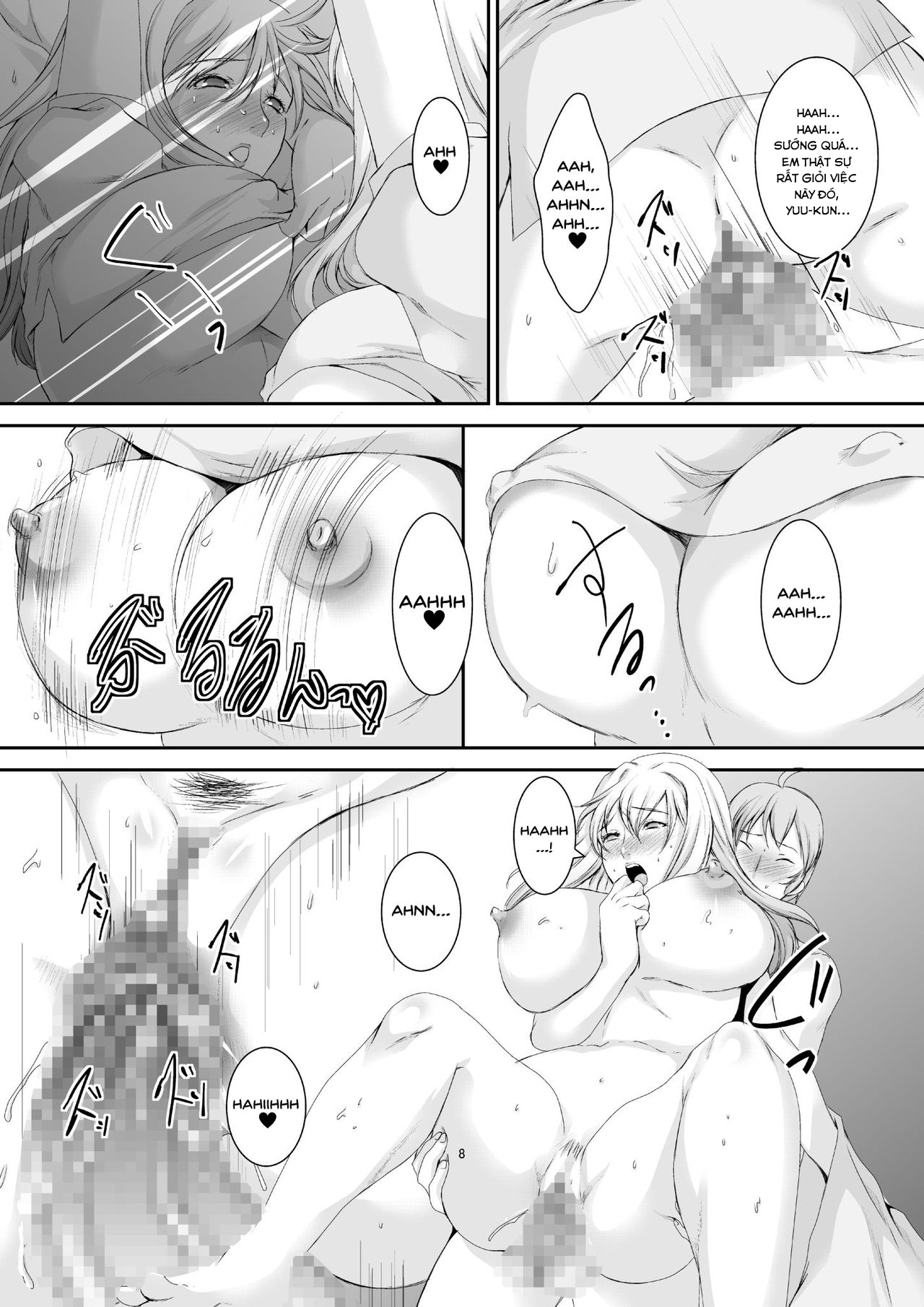 Đọc truyện hentai Oku-sama wa Moto Yariman - Chap 2