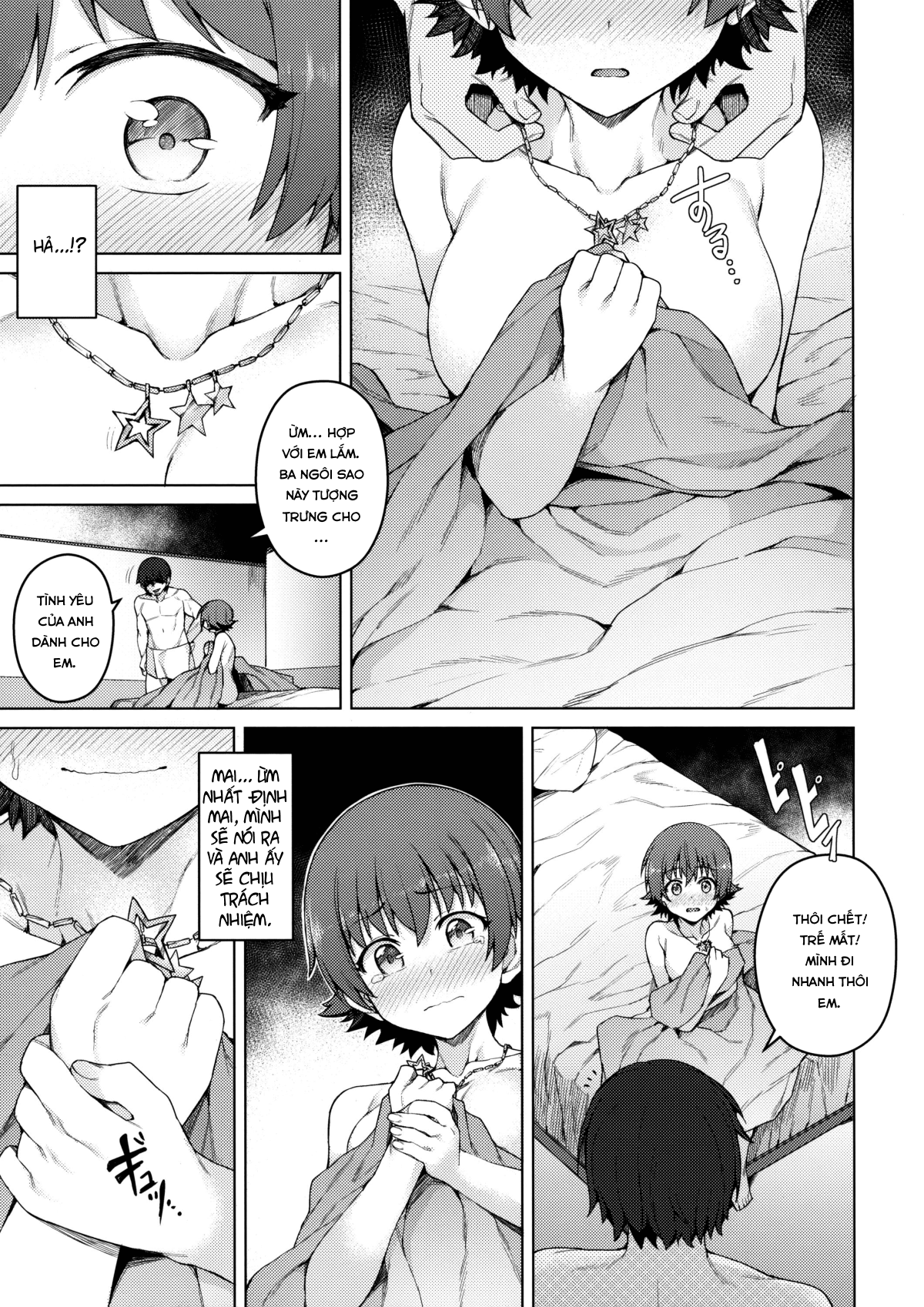 Đọc truyện hentai Yogosareta Mitsuboshi - Oneshot