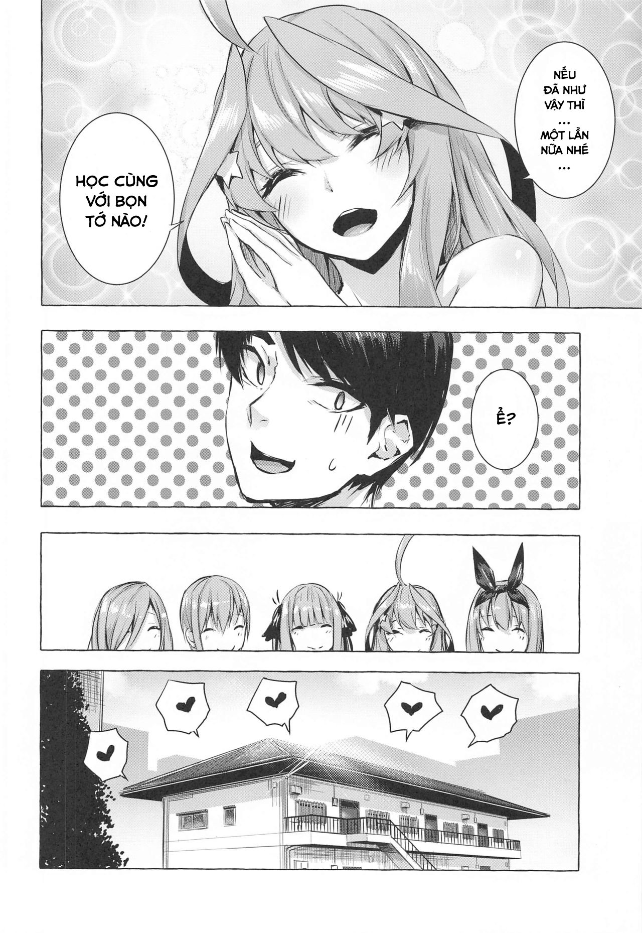 Đọc truyện hentai Hanayome no Kakuritsu (Gotoubun no Hanayome) - Oneshot