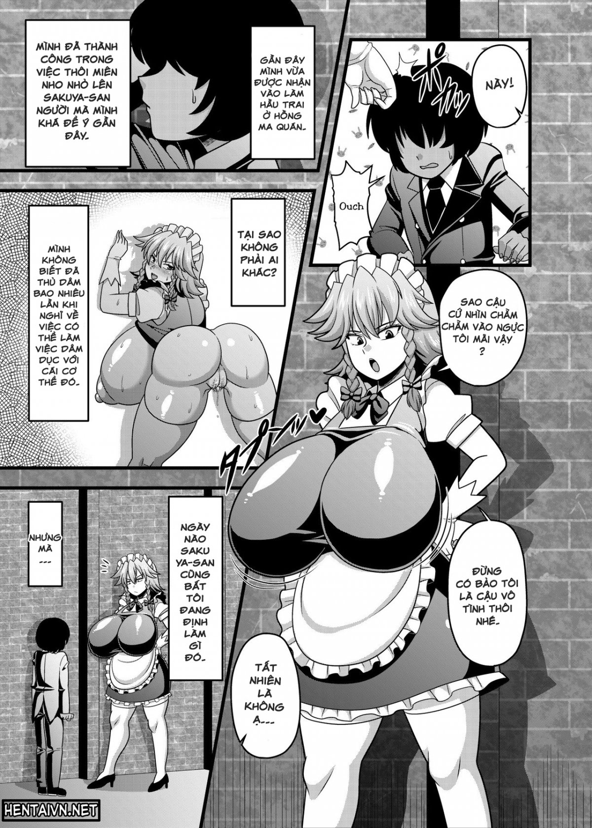 Đọc truyện hentai Ngực Sayuka-san Rất To Nên Tôi Đã Thôi Miên Cô Ấy - Oneshotto!