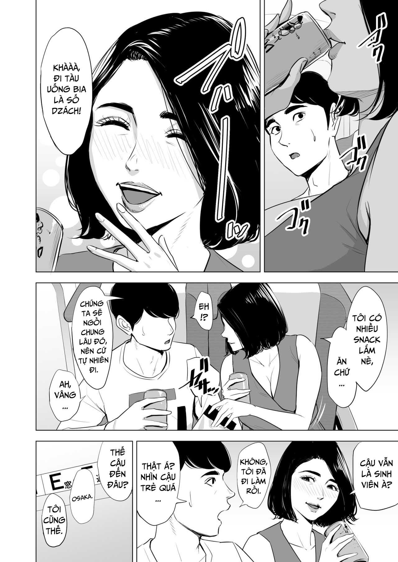 Đọc truyện hentai Đang làm gì trên tàu điện vậy? - Chap 1