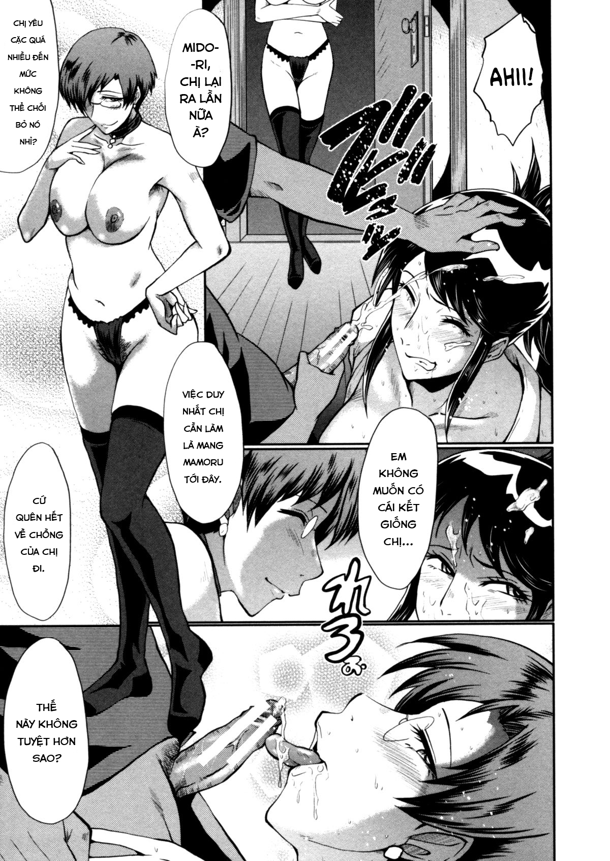 Đọc truyện hentai Haha Wa Buzama Ni Koshi O Furu ~Gogo No Seibo-Tachi~ - Chap 4