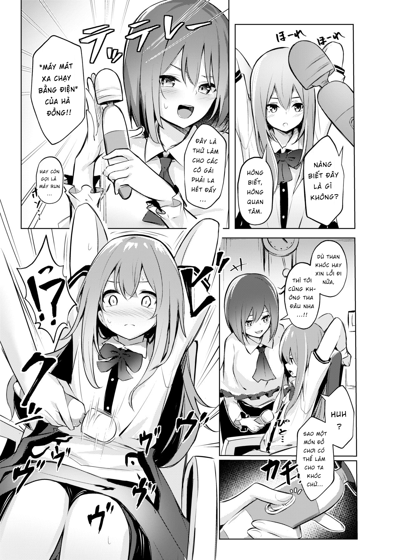 Đọc truyện hentai Tenshi-chan ga Iku-san ni Oshioki sareru Hon (Touhou Project) - Oneshot