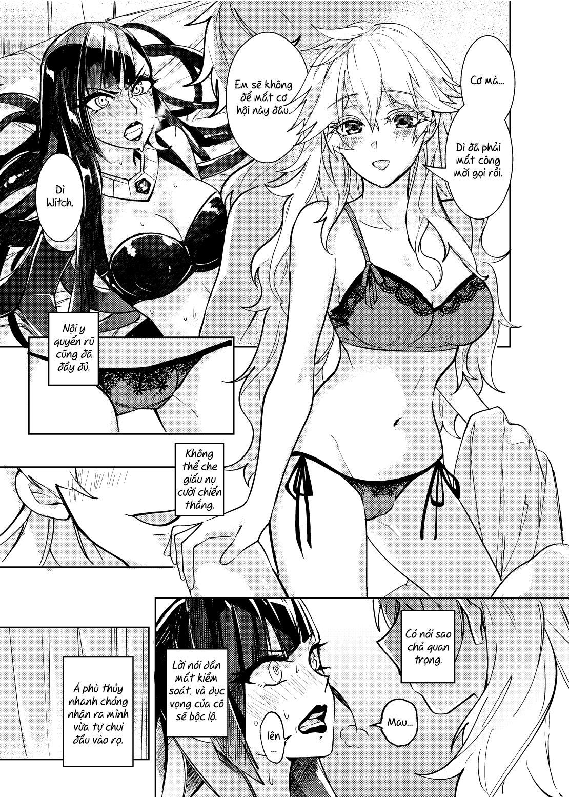 Đọc truyện hentai Tiểu Bạch và Ả Phù Thủy - Oneshot