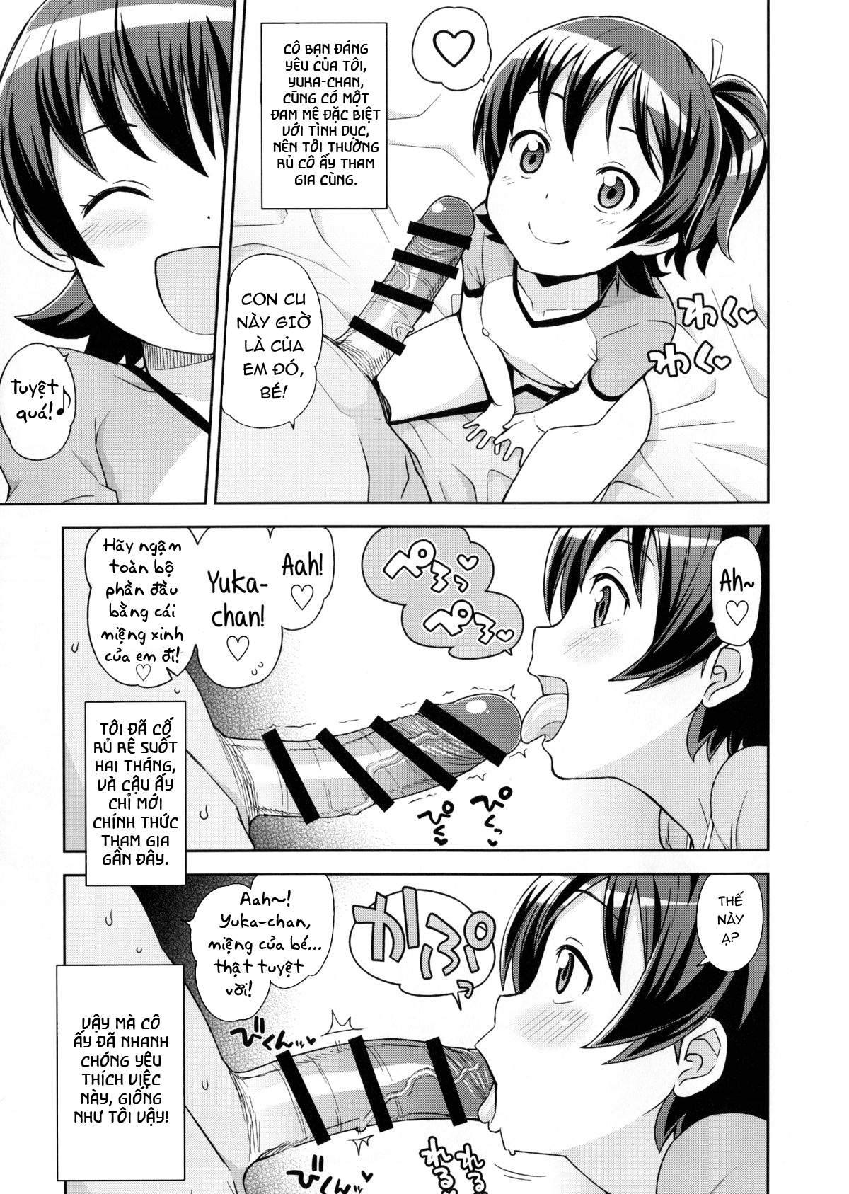 Đọc truyện hentai Đụ tập thể 2 bé loli bắn phụt phụt - Oneshot