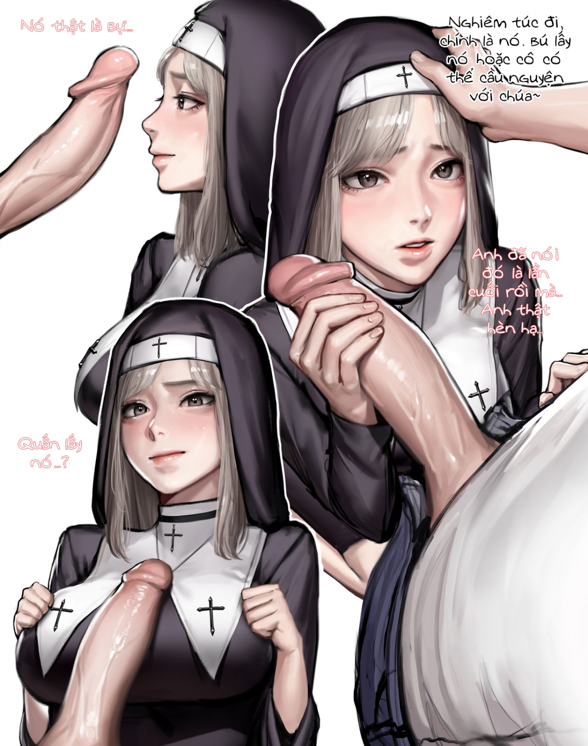 Đọc truyện hentai Garterbelt Nun-san - Chap 2 + Ảnh động