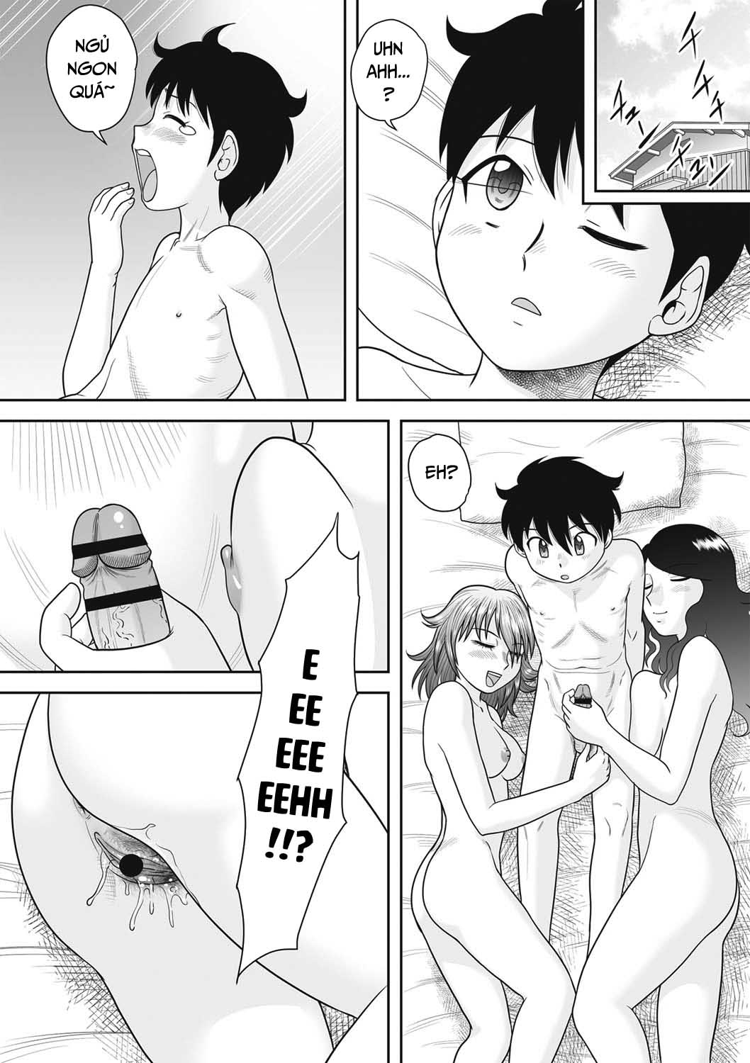 Đọc truyện hentai Gattai!Namahame Kazoku - Oneshot