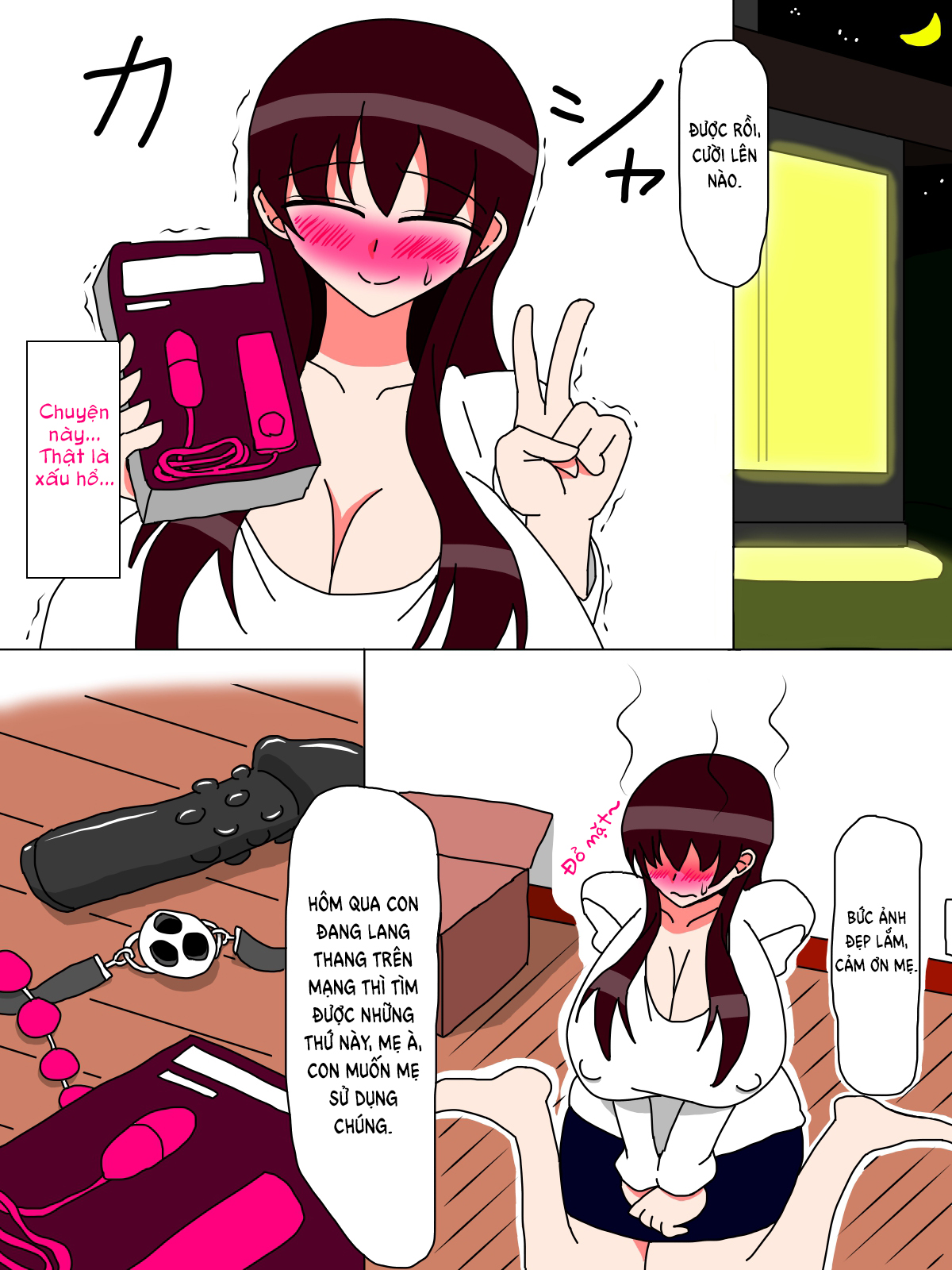 Đọc truyện hentai Boku to Kaa-san no Ikkagetsu (1&2) - Chap 2