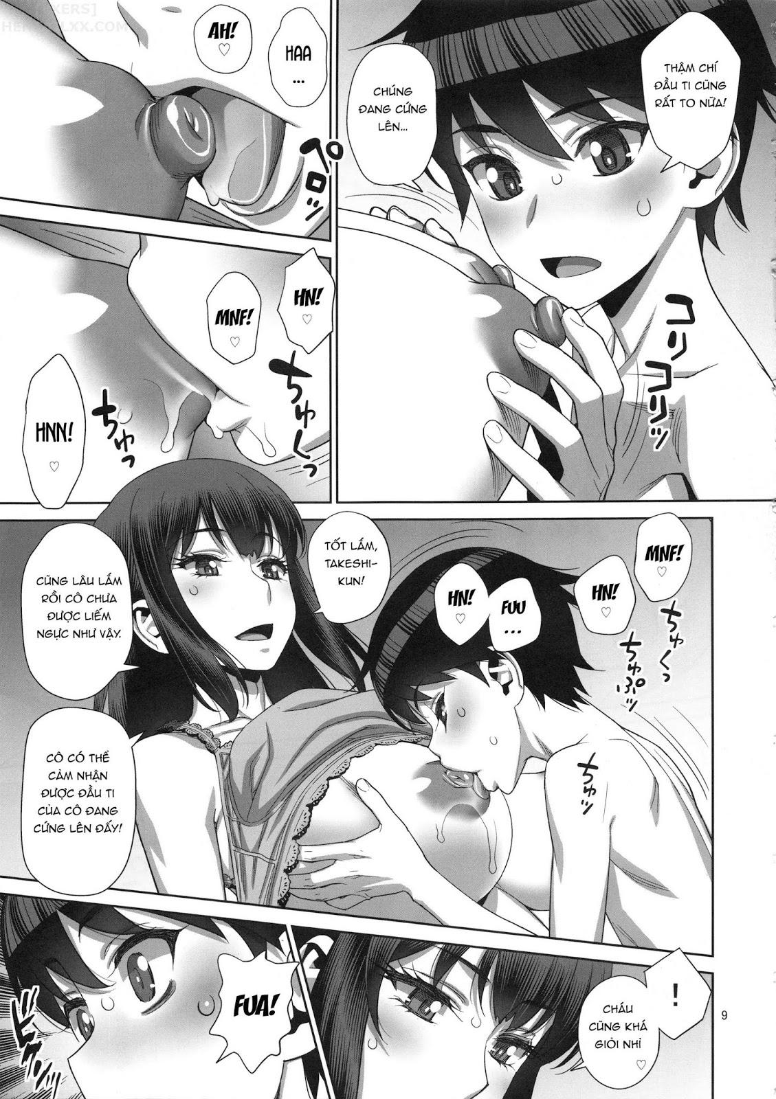 Đọc truyện hentai Musuko no Doukyuusei wa Watashi no SeFri - Oneshot