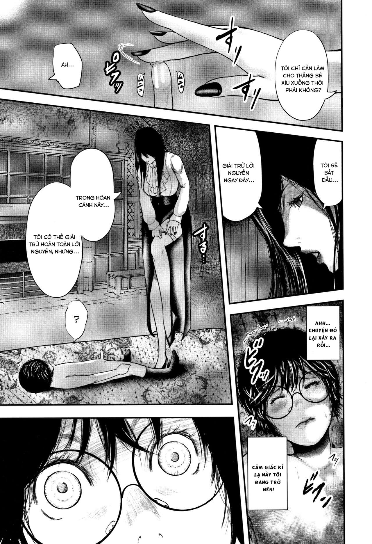 Đọc truyện hentai Sensei, mẹ thằng bạn và tôi - Chap 5