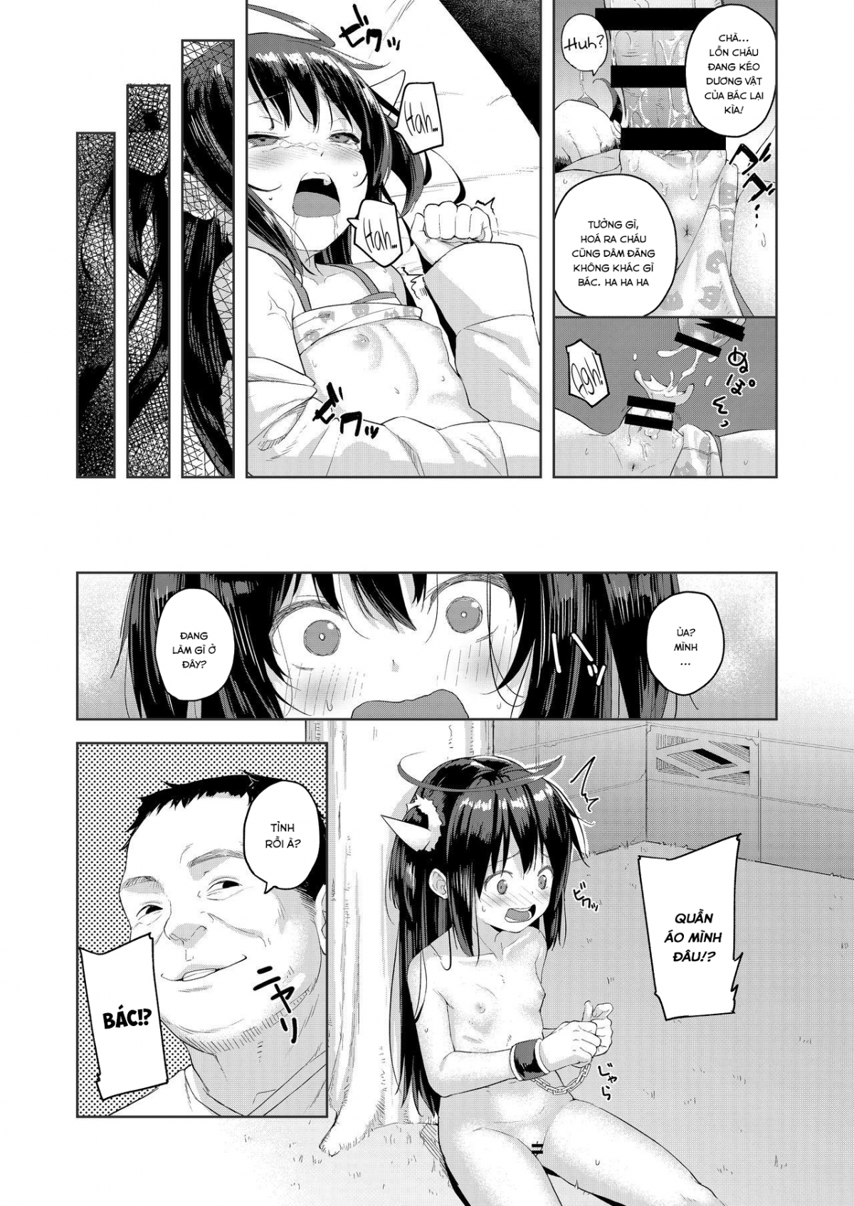 Đọc truyện hentai Ojisan no Joji Asobi - Onshot