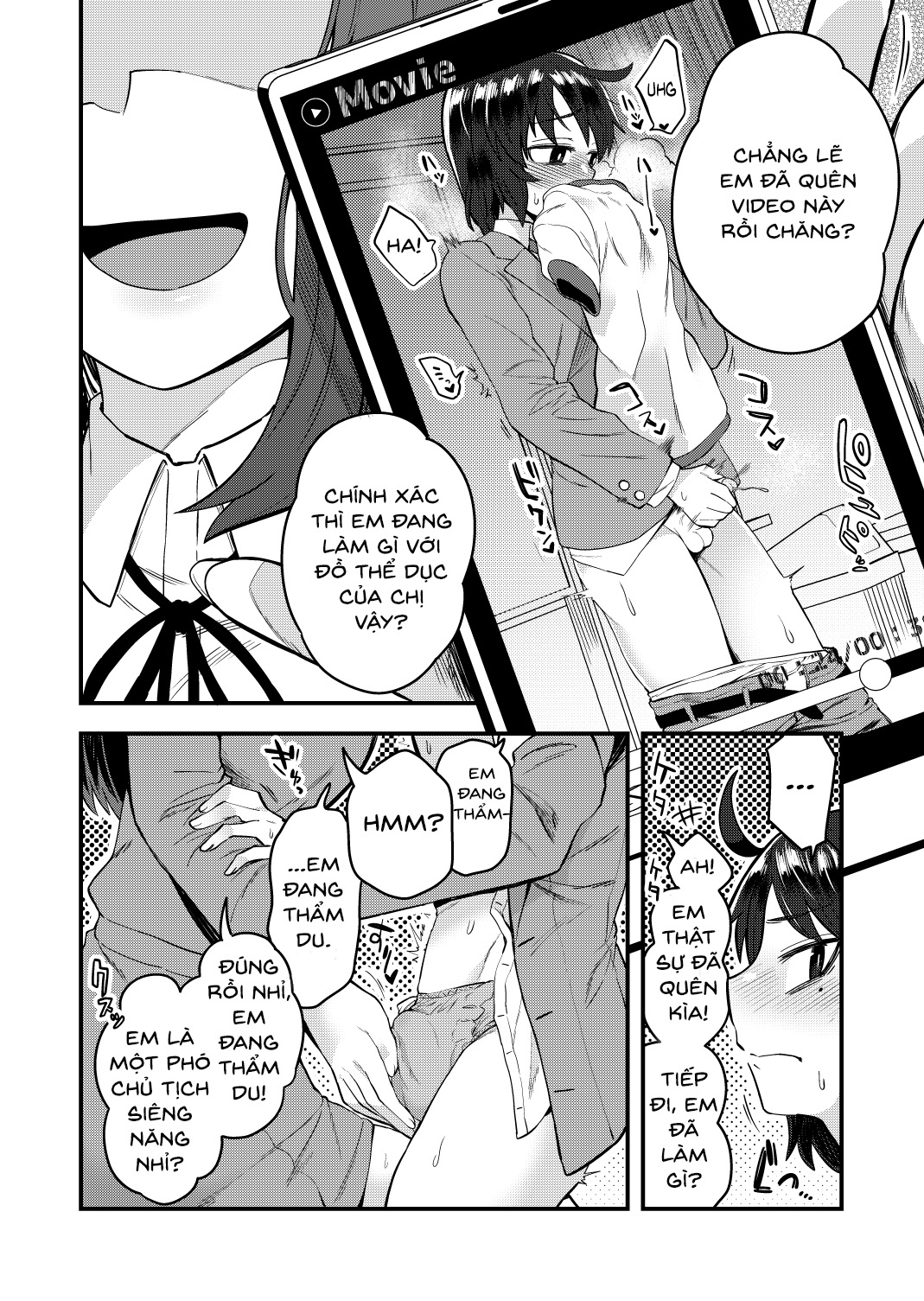 Đọc truyện hentai Fukukaichou Ga Kaichou No Kanojo Ni Naru Made - Oneshot