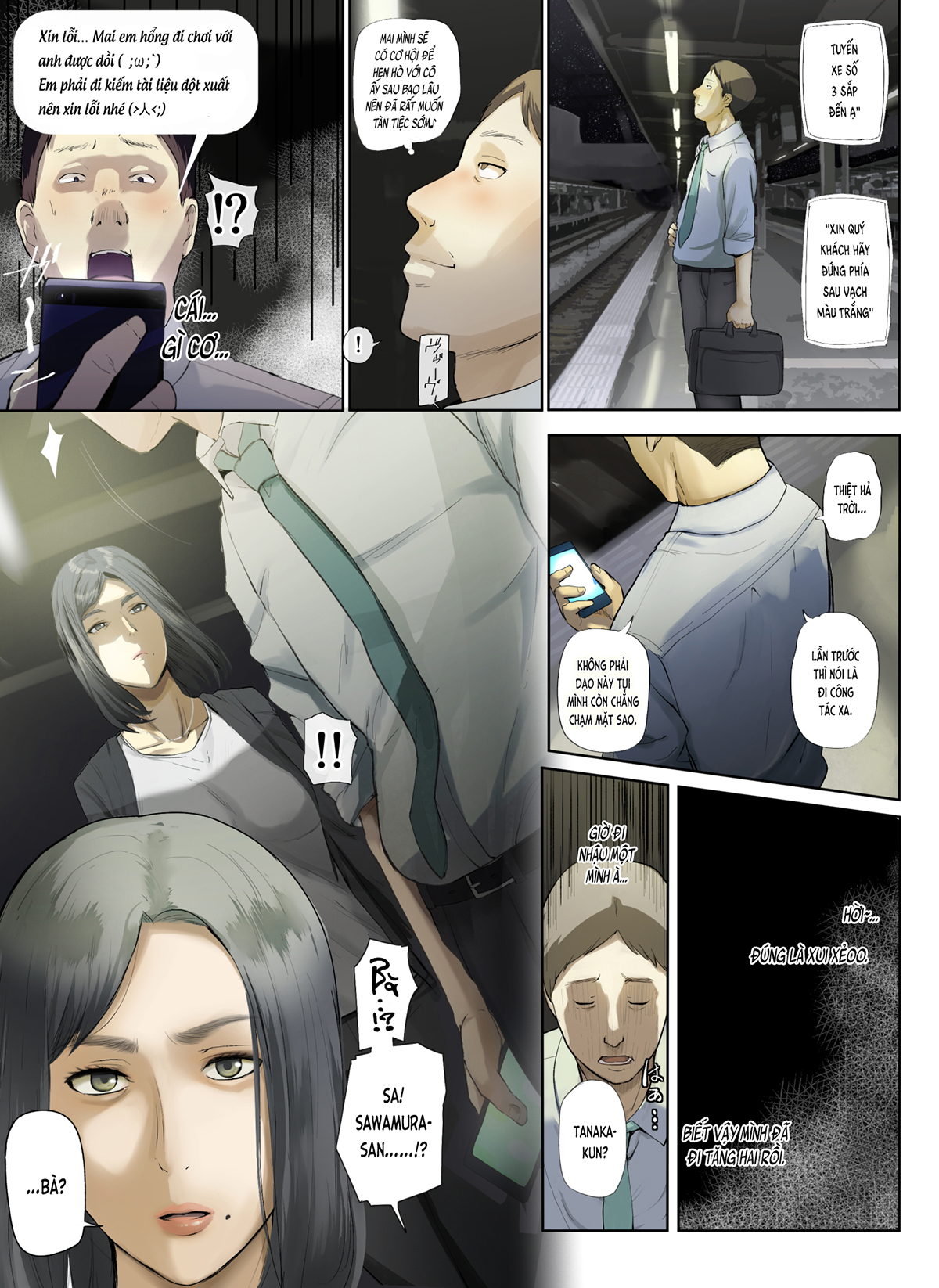 Đọc truyện hentai [Tin buồn] Bà già ế của công ty đã dính bầu (nguyên tác) - Ch. 1
