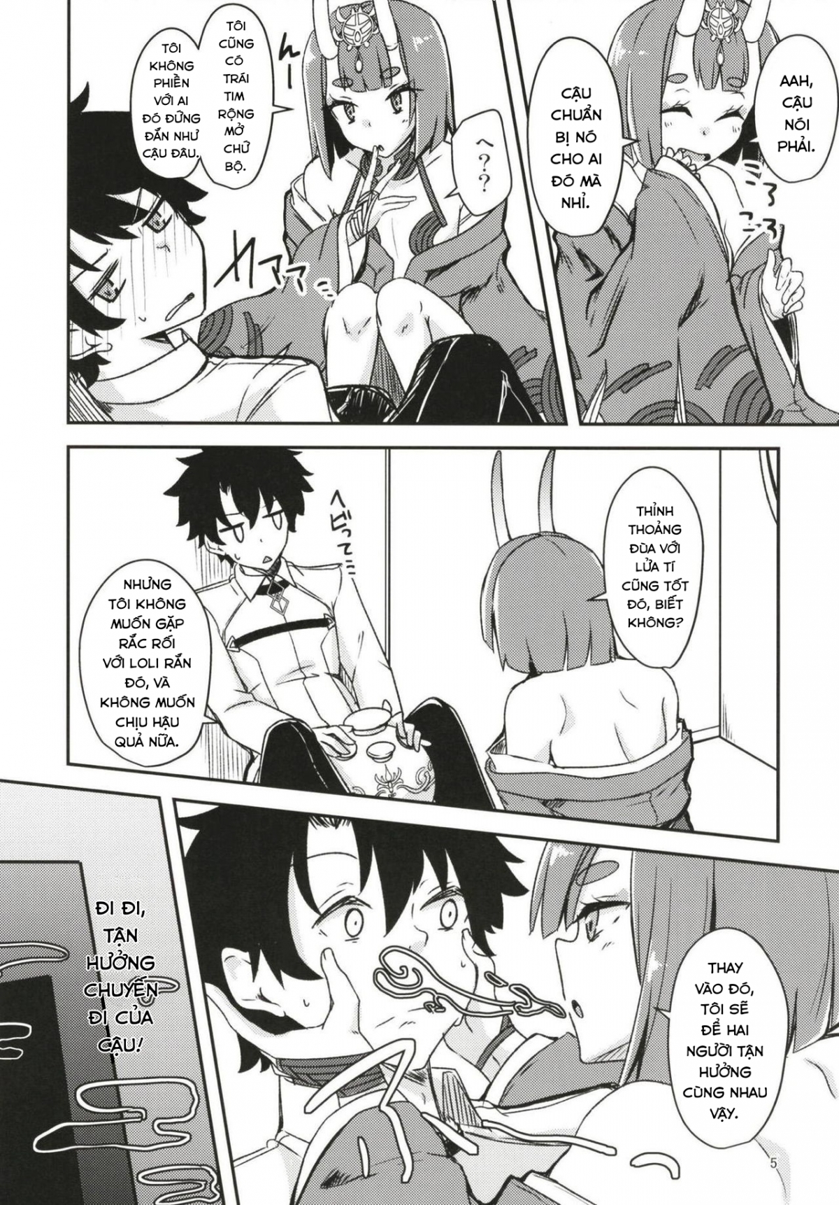 Đọc truyện hentai Paraiso Chii-chan to Yukemuri de Hawawa! - Oneshot
