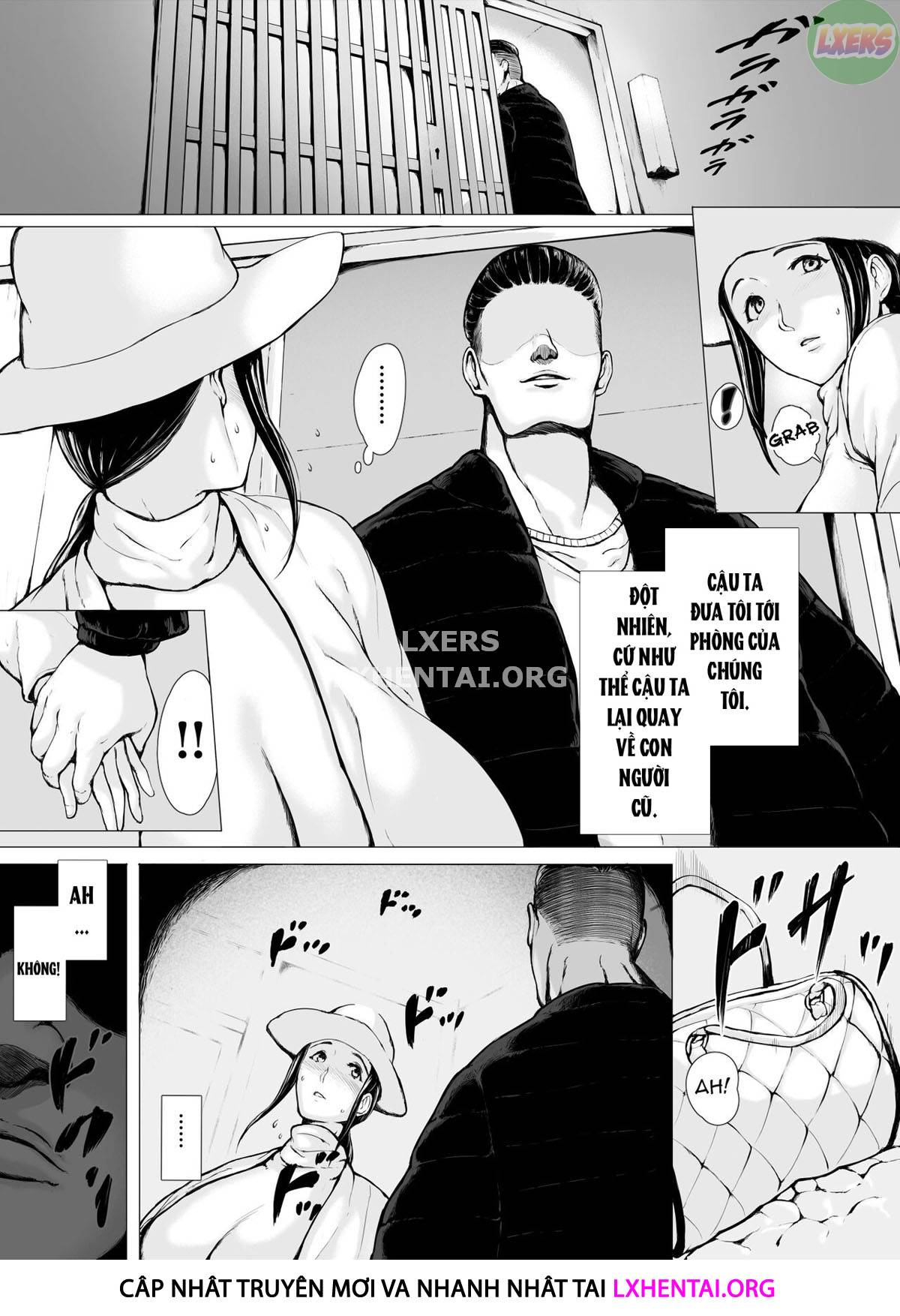 Đọc truyện hentai Hahagui Ottori Okaasan ga Toshishita Yarichin ni Nerawareru Toki - Chap 2A