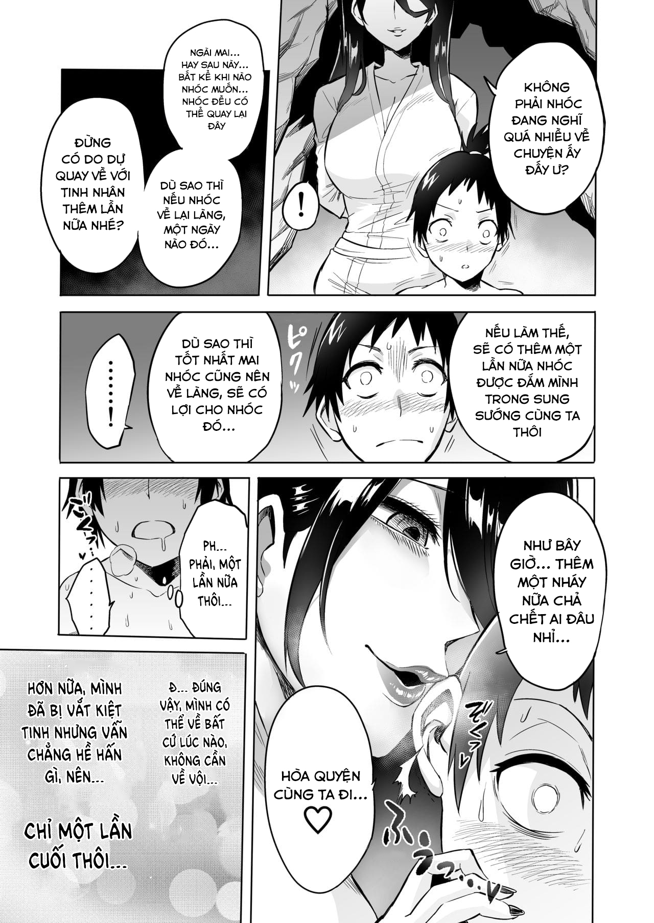 Đọc truyện hentai Warabe Kui ~Mori no Oku de Bijo Youkai ni Yuuwaku sarete~ - Oneshot