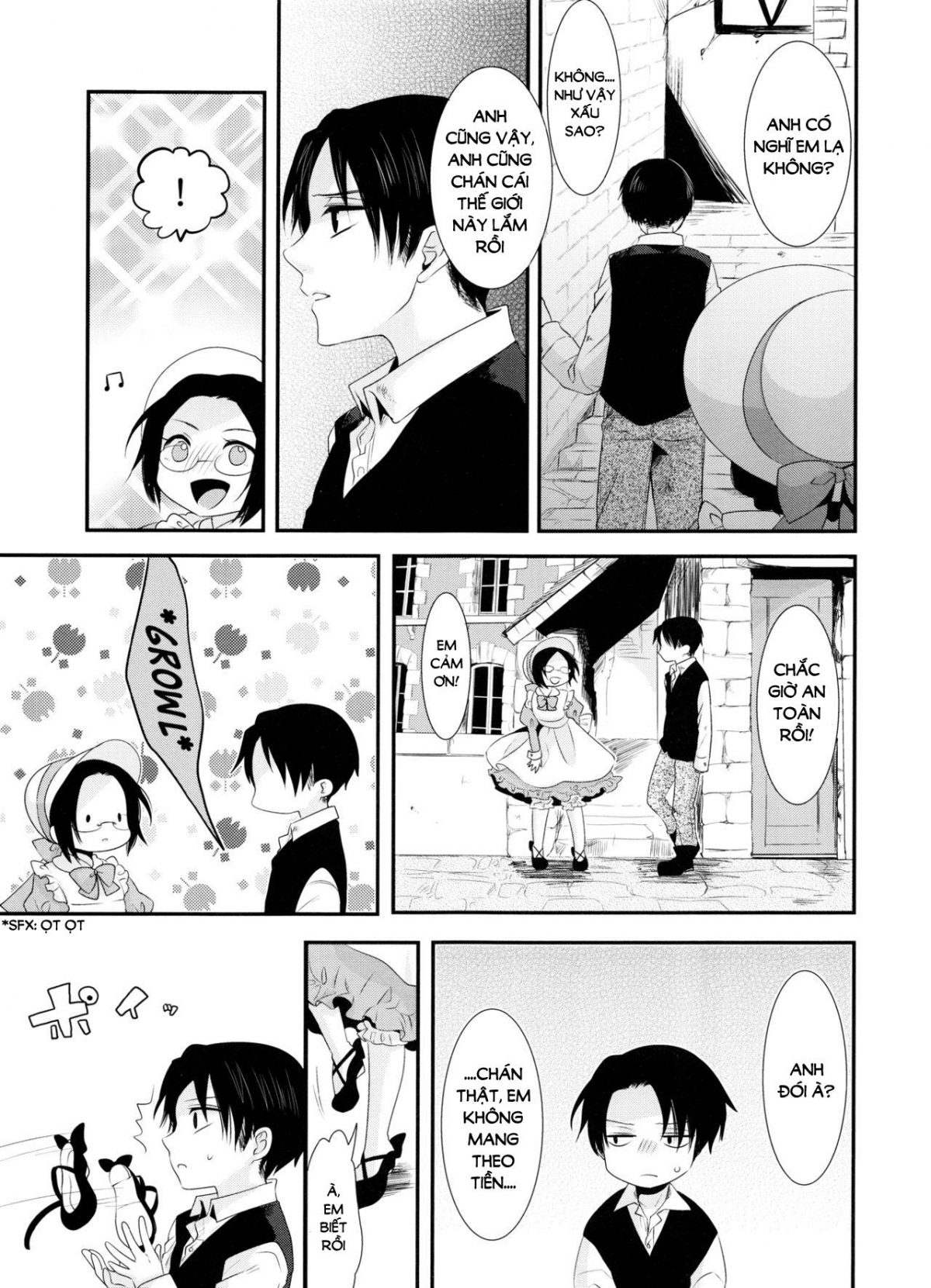 Đọc truyện hentai Kiss me once again (Shingeki no Kyojin) - Chap 1